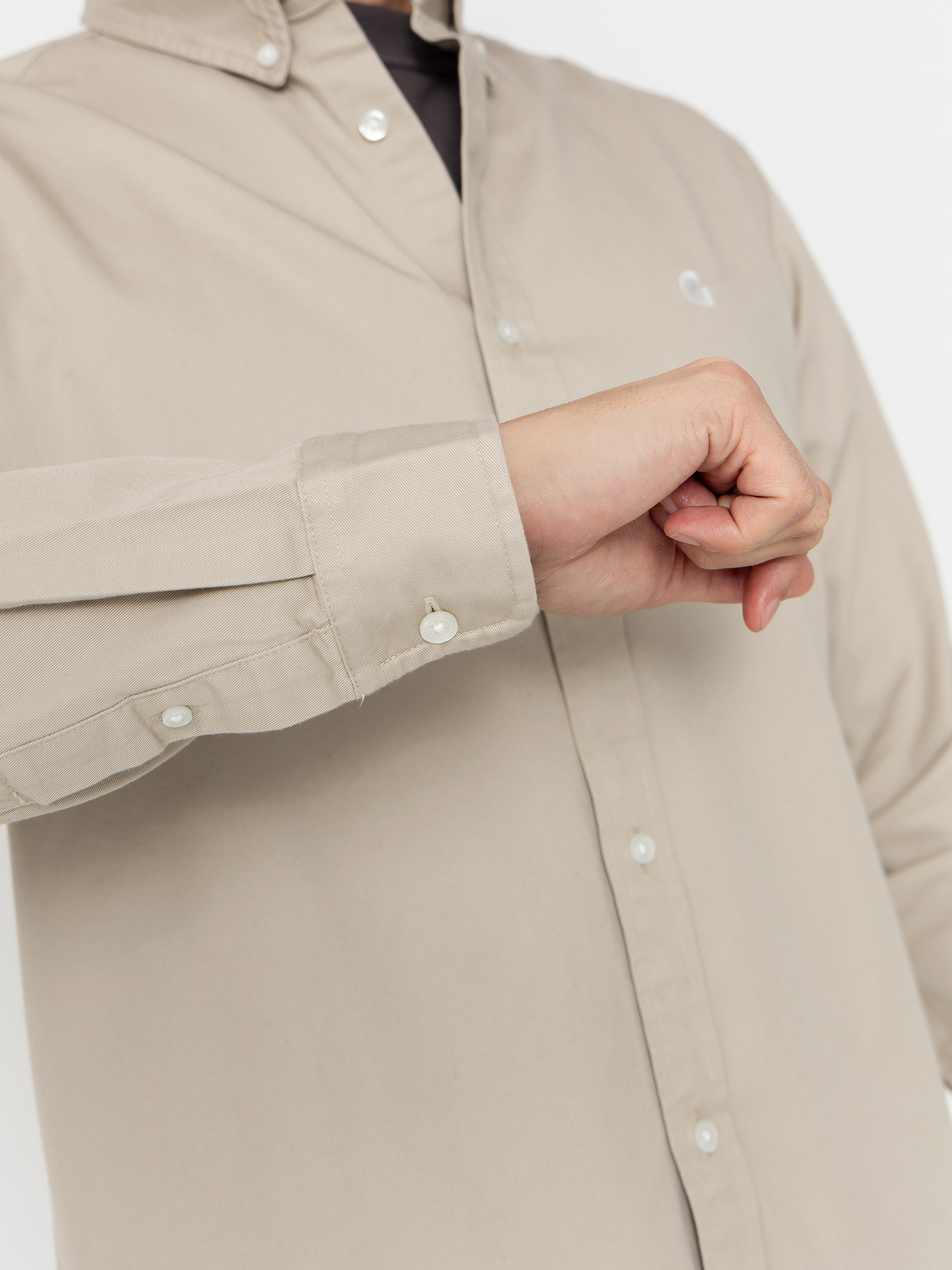 Koszula Carhartt WIP Madison (fleur de sel/wax)