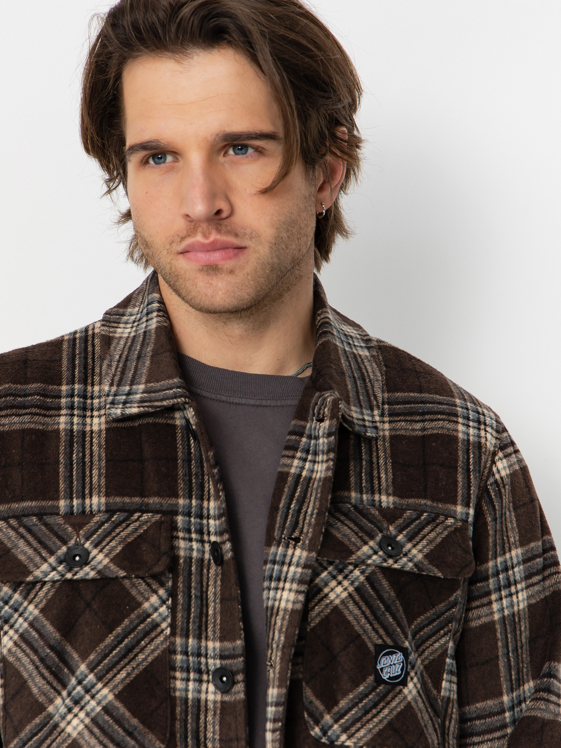 Koszula Santa Cruz Lodge (chestnut check)