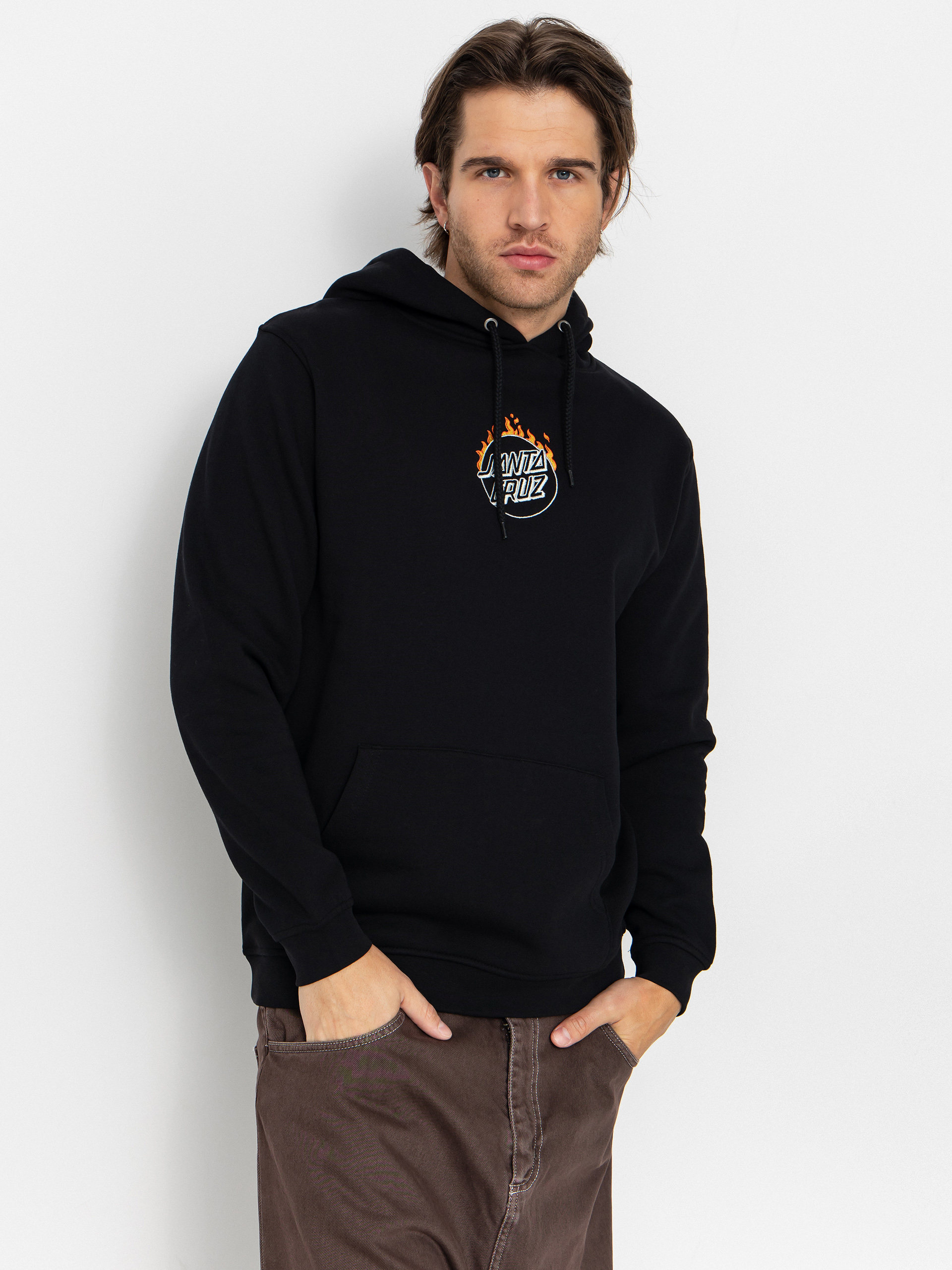 Bluza Santa Cruz Burnt Opus Front (black)
