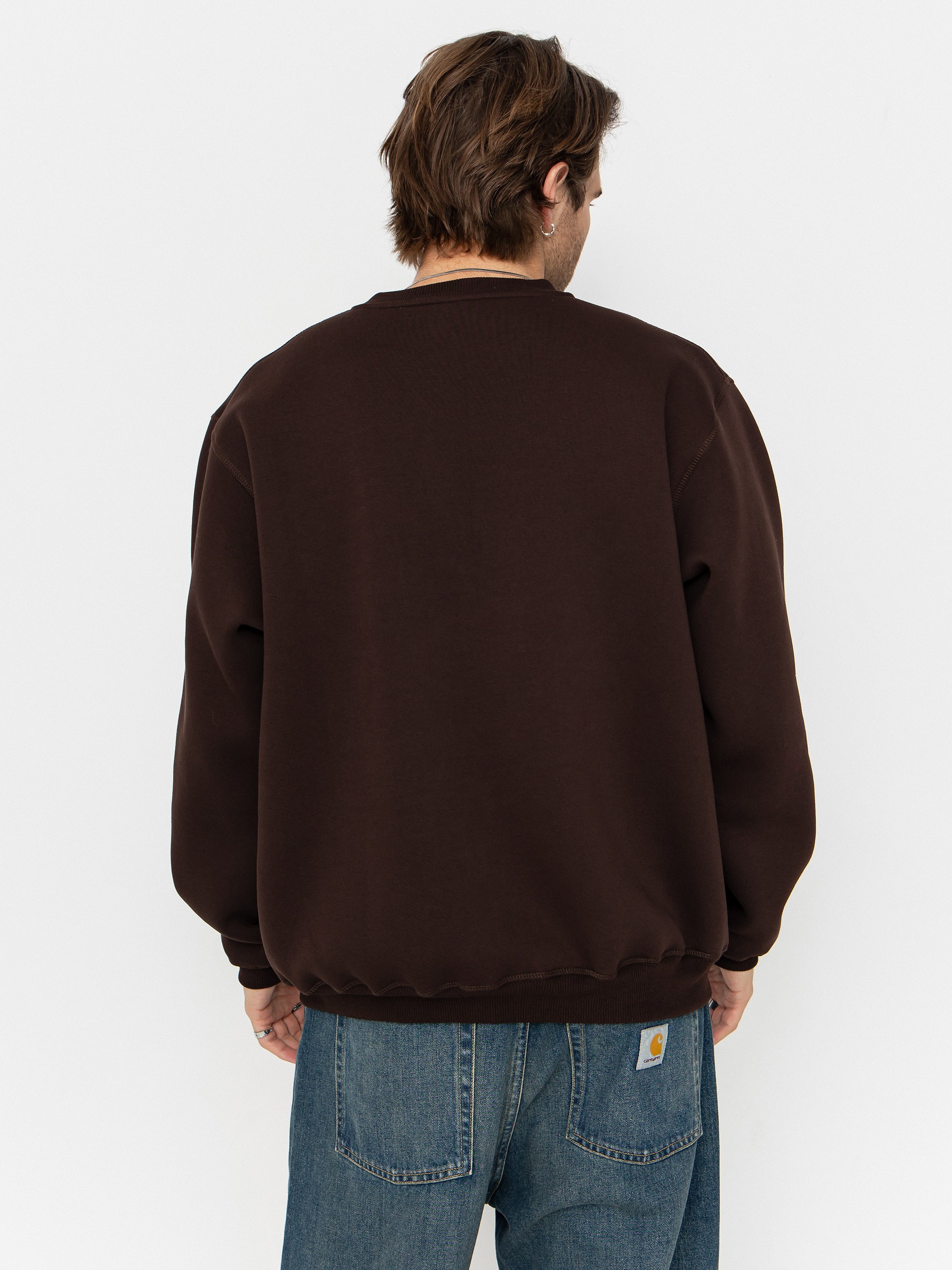 Bluza Youth Skateboards Skate Rat Crew (chocolate)