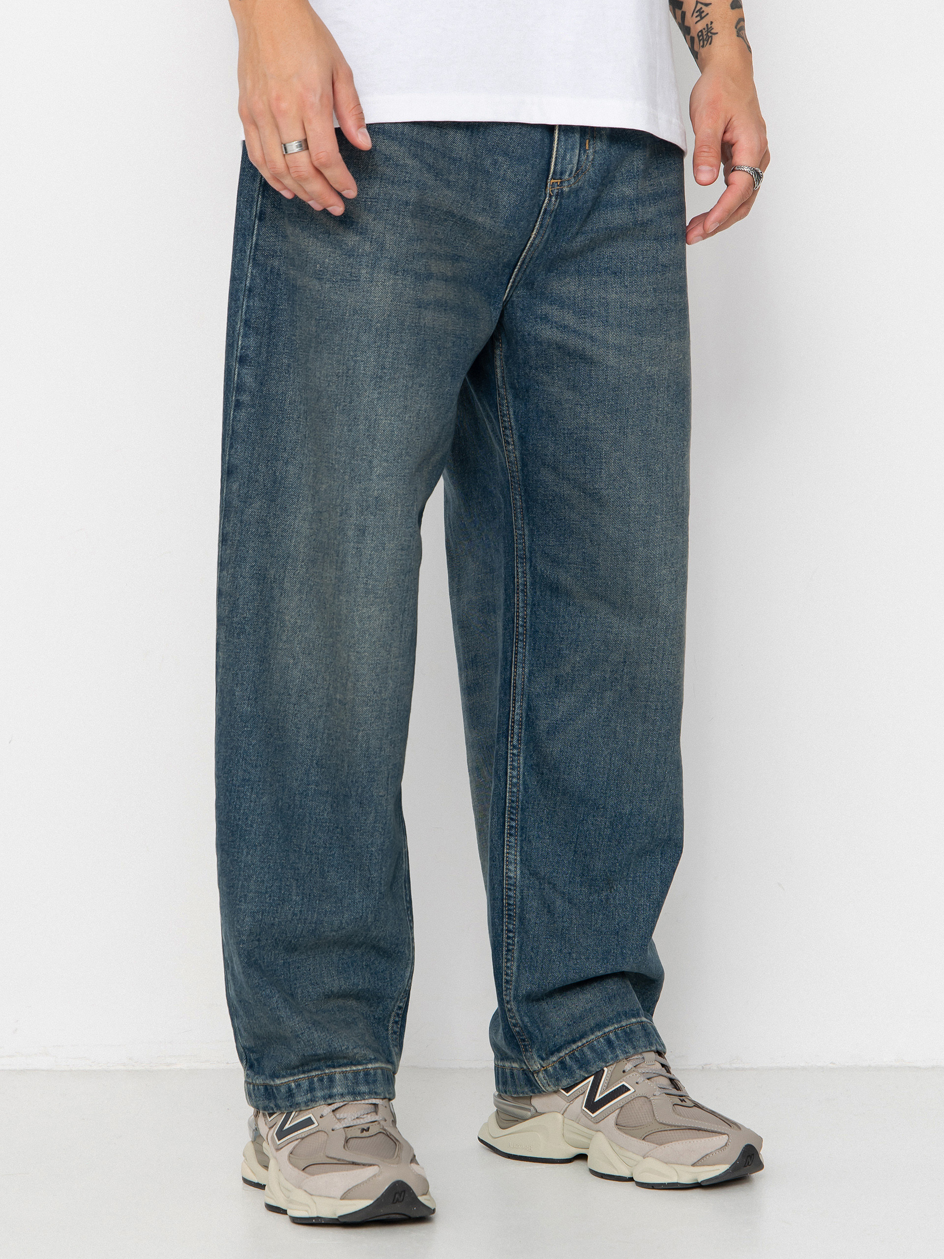 Spodnie Carhartt WIP Brandon (blue/worn used wash)