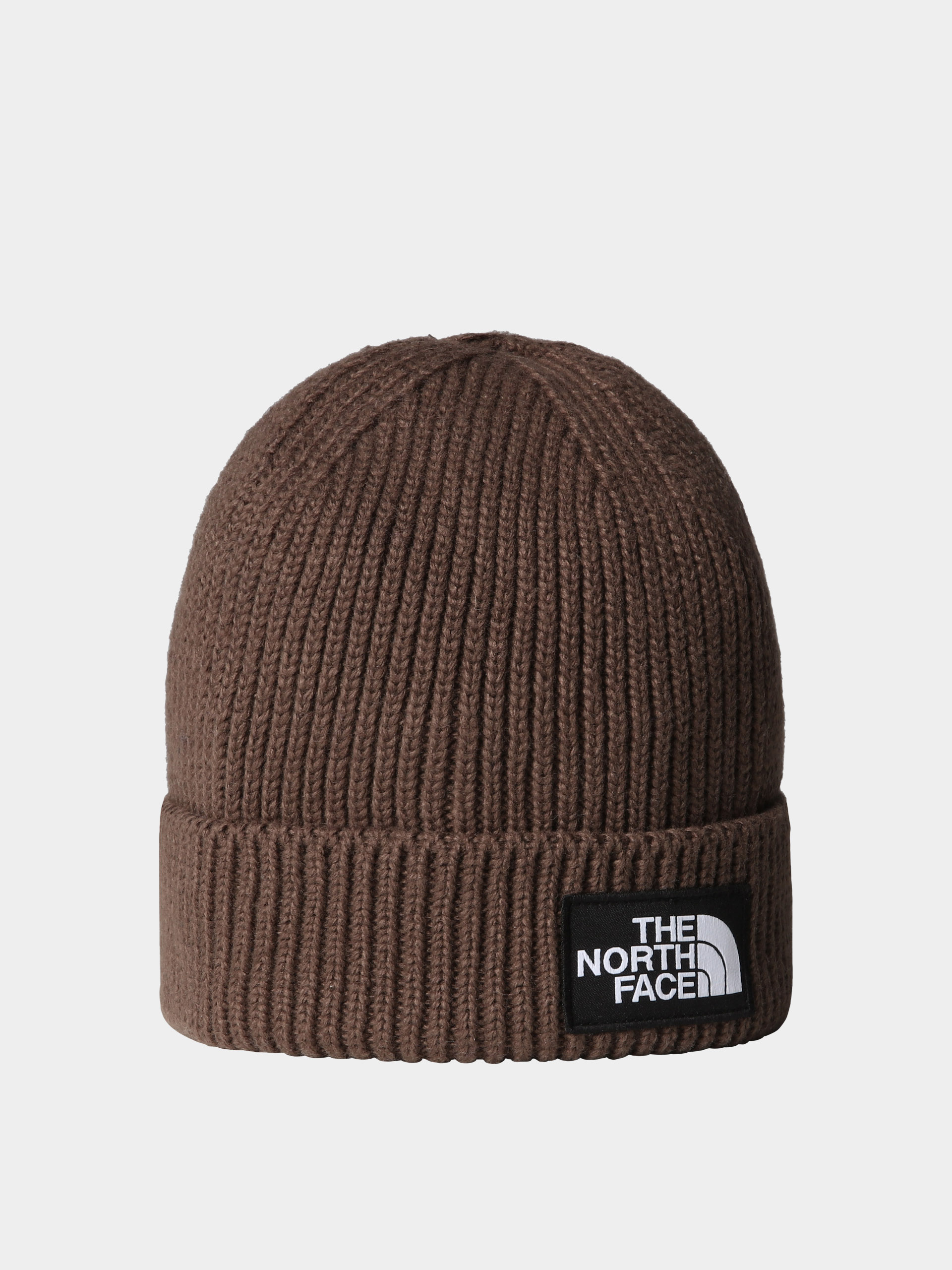 Czapka zimowa The North Face Tnf Logo Box Cuffed (smokey brown)