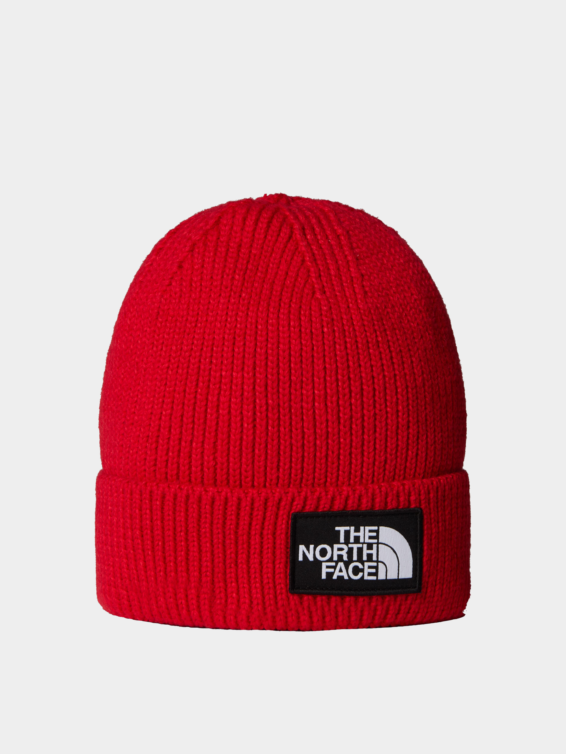Czapka zimowa The North Face Tnf Logo Box Cuffed (tnf red)