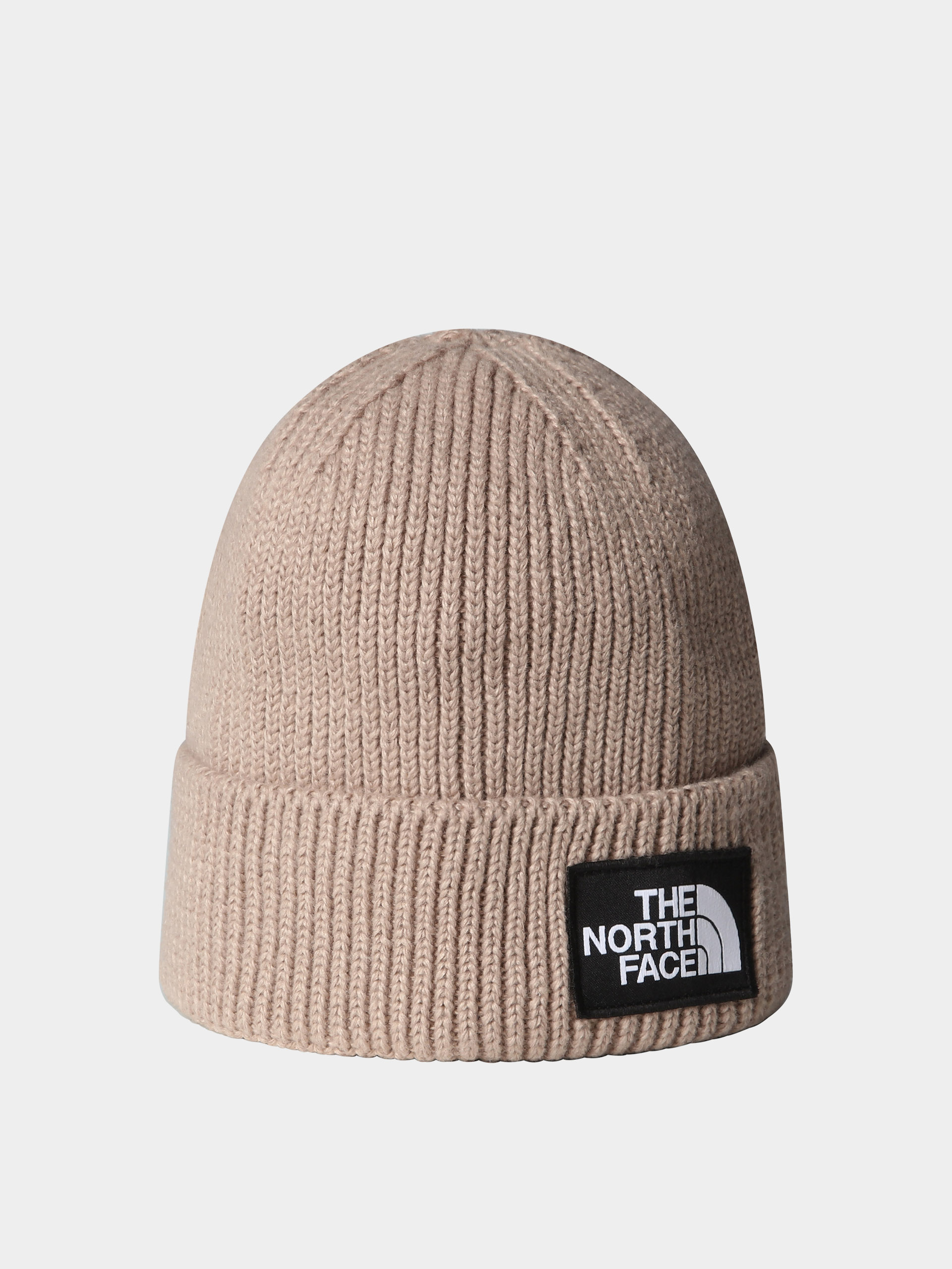 Czapka zimowa The North Face Tnf Logo Box Cuffed (mushroom grey)