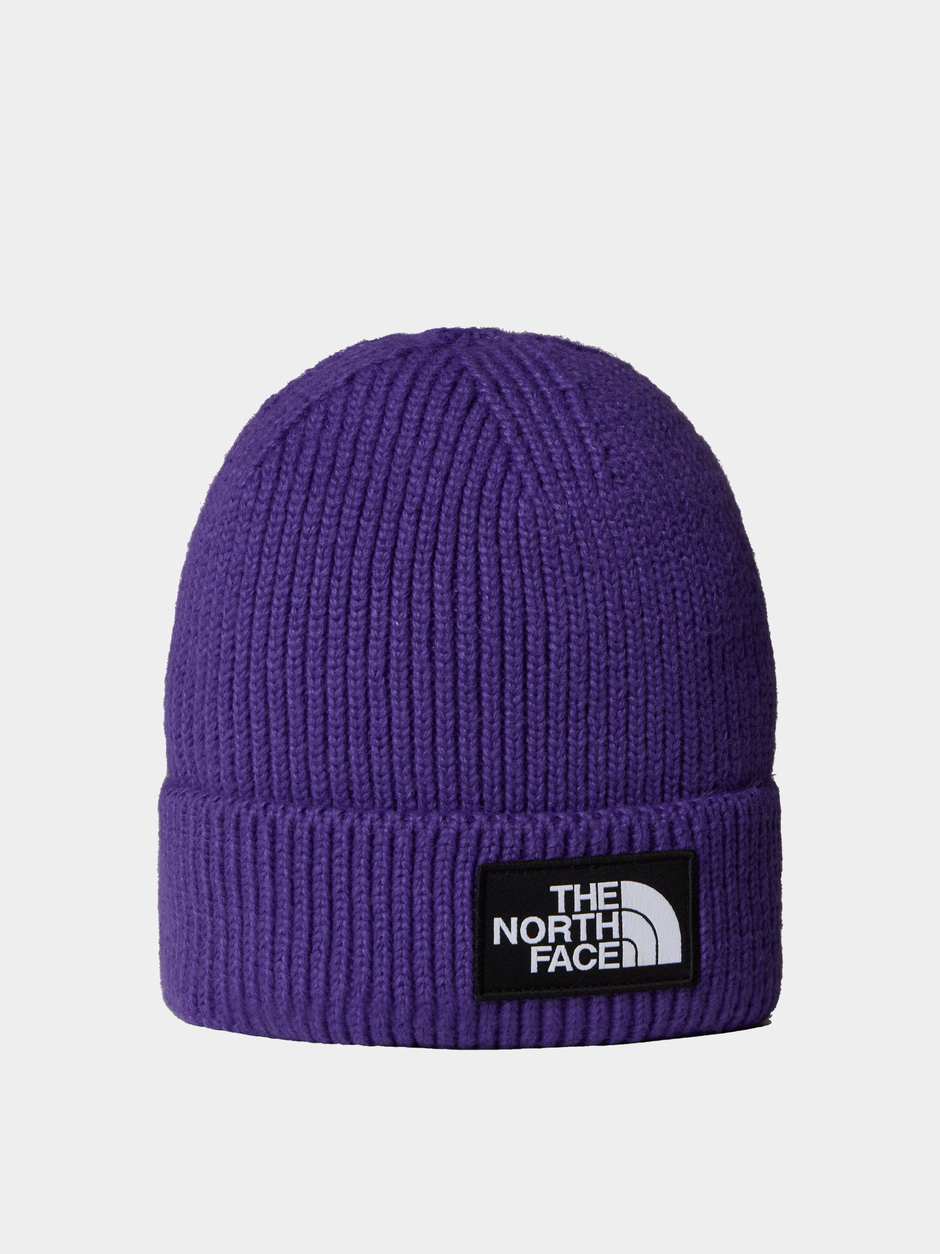 Czapka zimowa The North Face Tnf Logo Box Cuffed (peak purple)