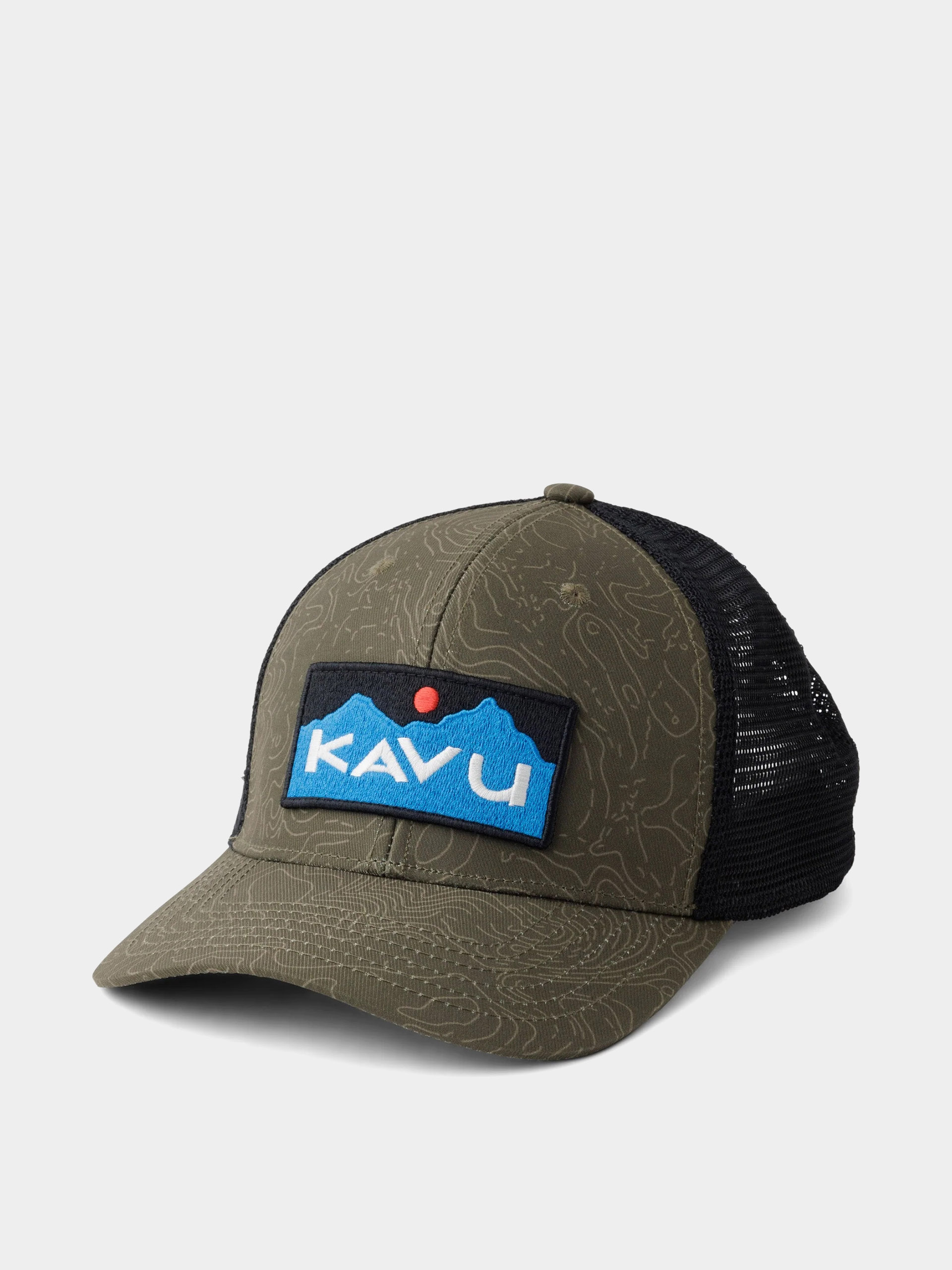 Czapka z daszkiem Kavu Above Standard (olive topo)