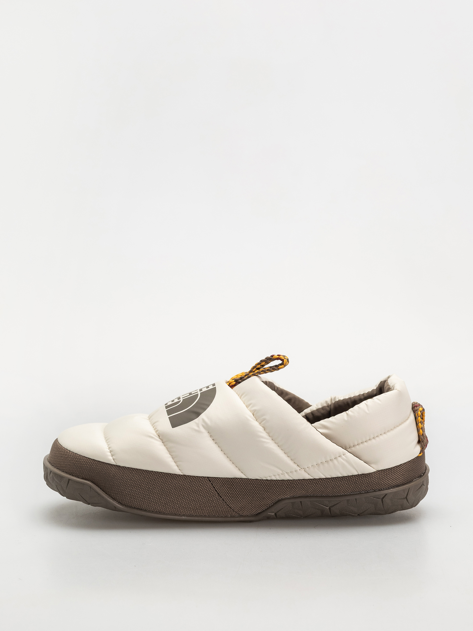 Buty The North Face Nuptse Mule Wmn (white dune/mocha brown)