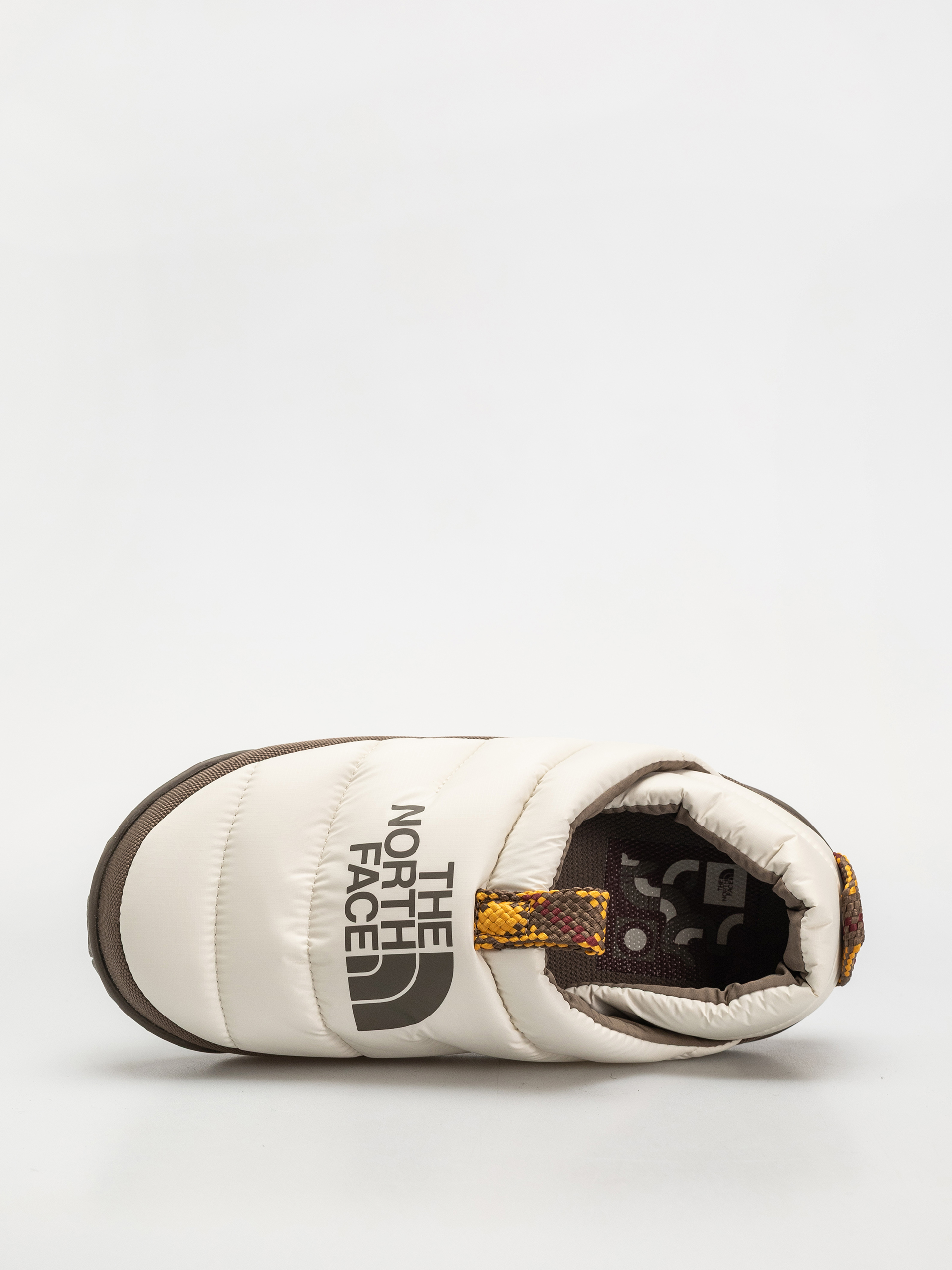 Buty The North Face Nuptse Mule Wmn (white dune/mocha brown)