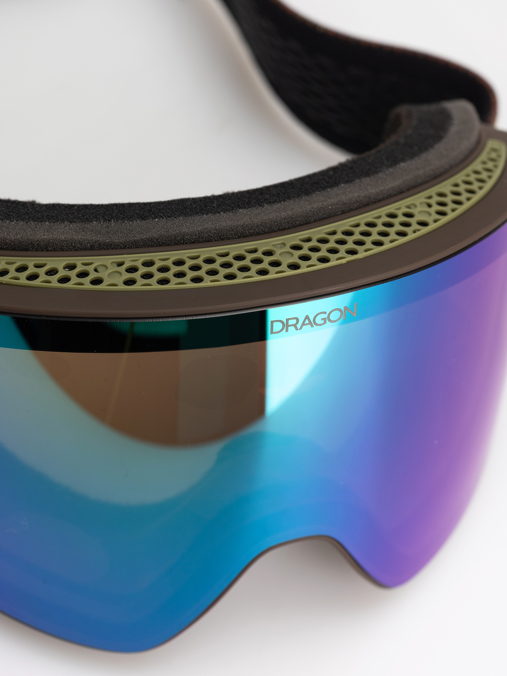 Gogle Dragon PXV (leafycamo/lumalens green ion+lumalens violet)
