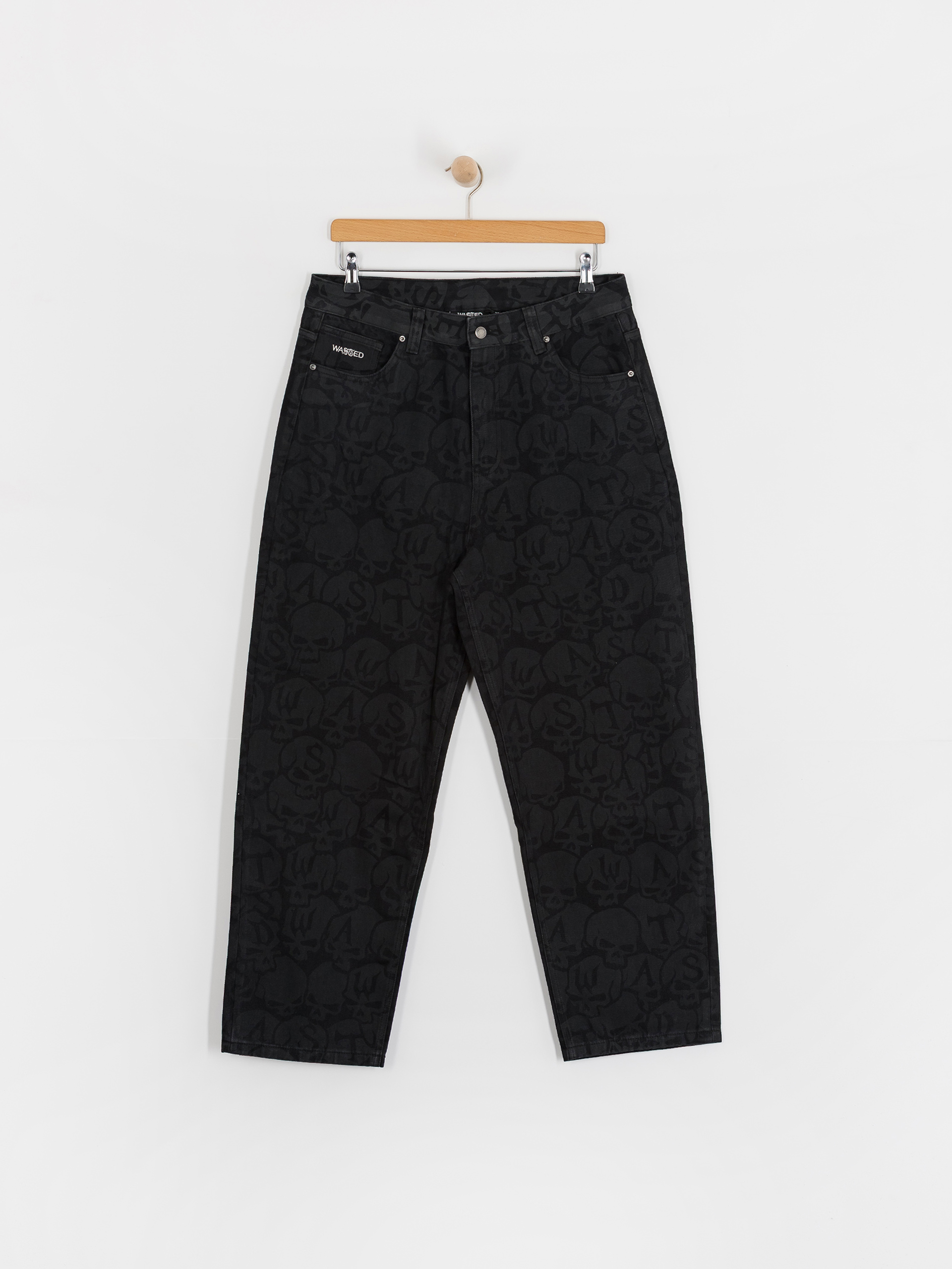 Spodnie Wasted Paris Bury Casper (black/faded black)