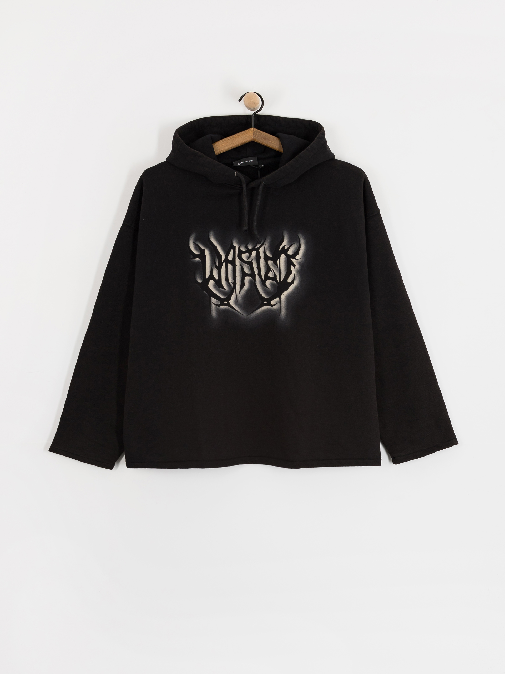 Bluza z kapturem Wasted Paris Sword Straight HD (faded black)