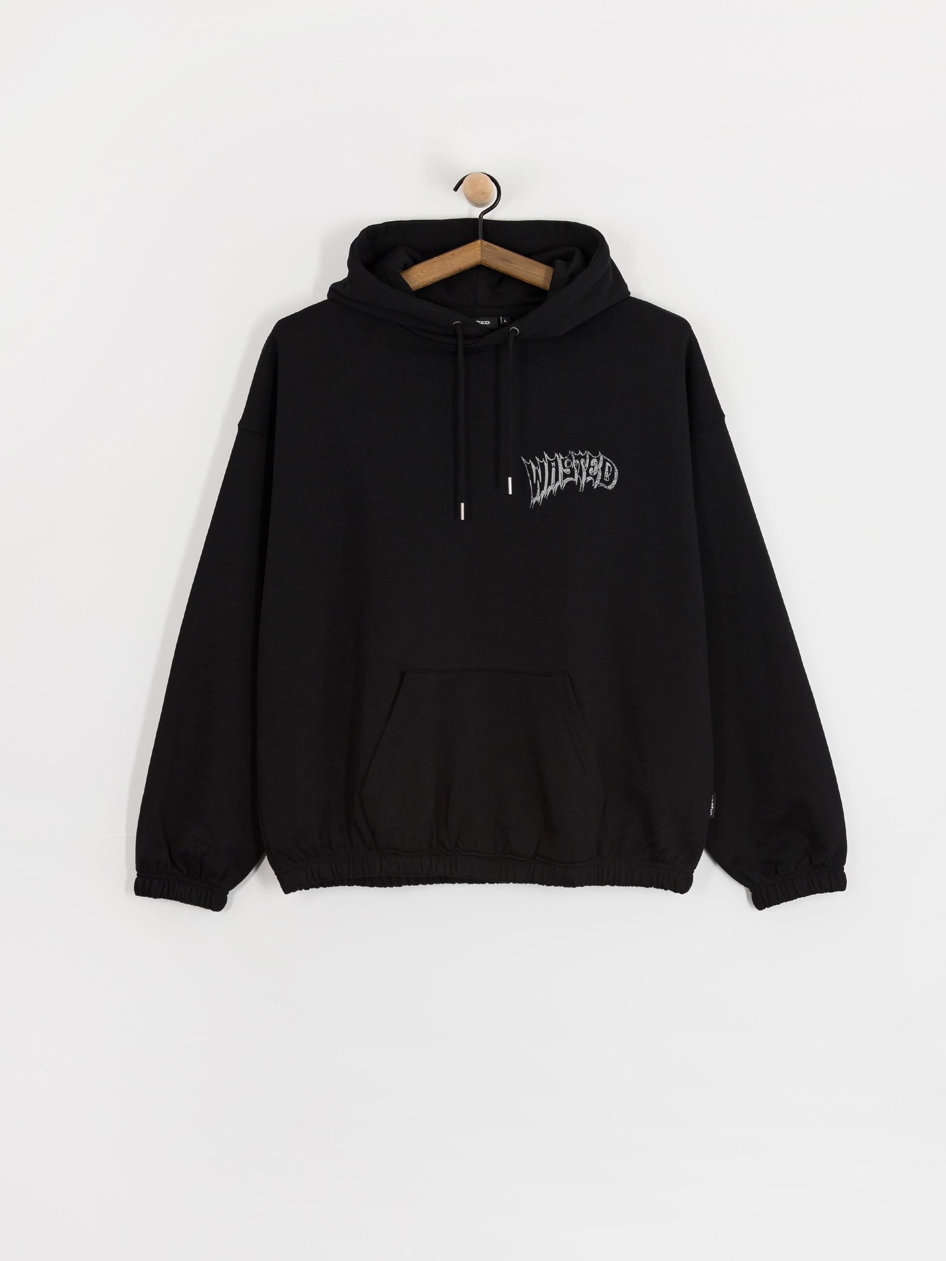 Bluza z kapturem Wasted Paris Harvest Boxy HD (black)