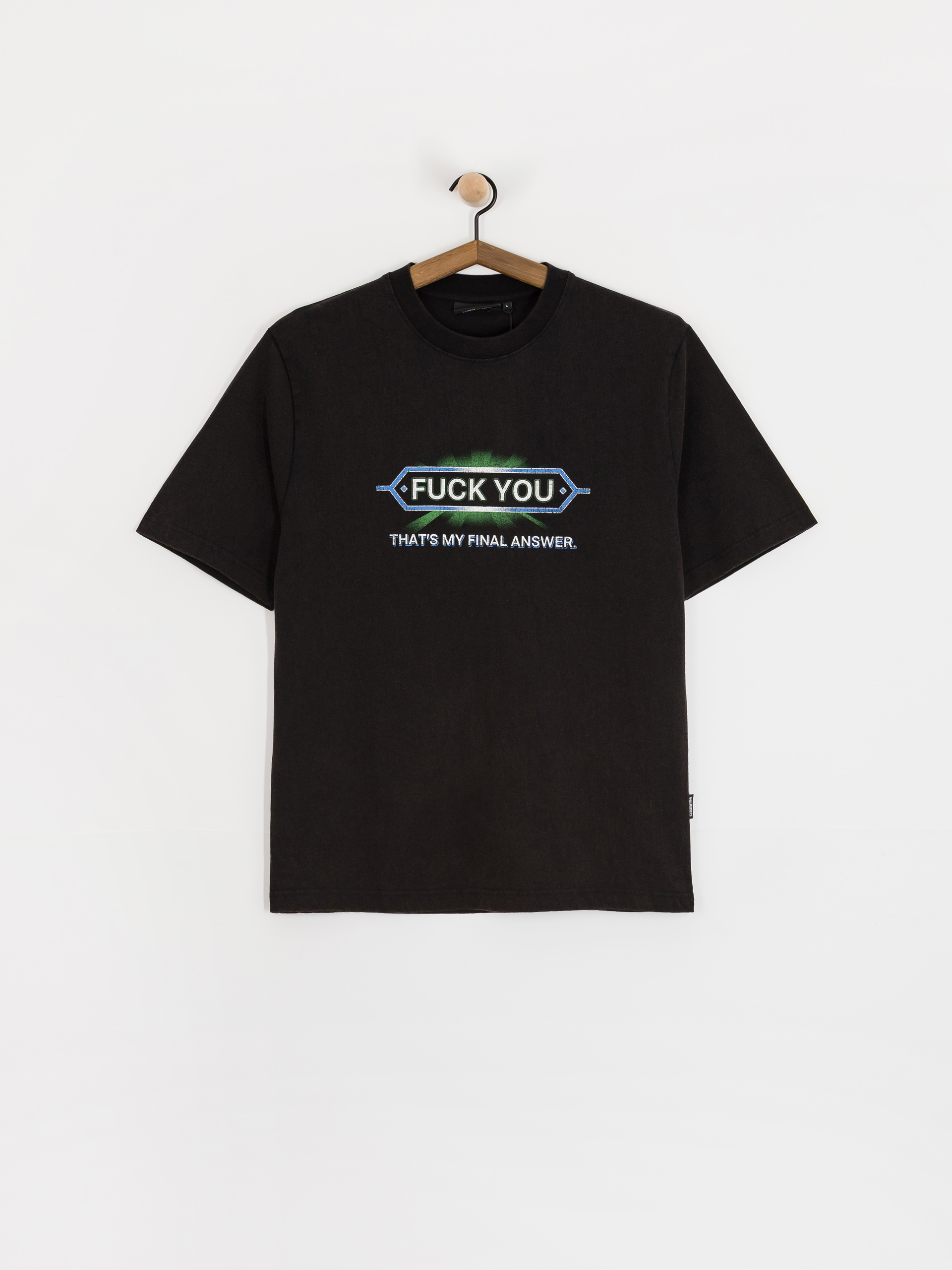 T-shirt Wasted Paris Answear (faded black)