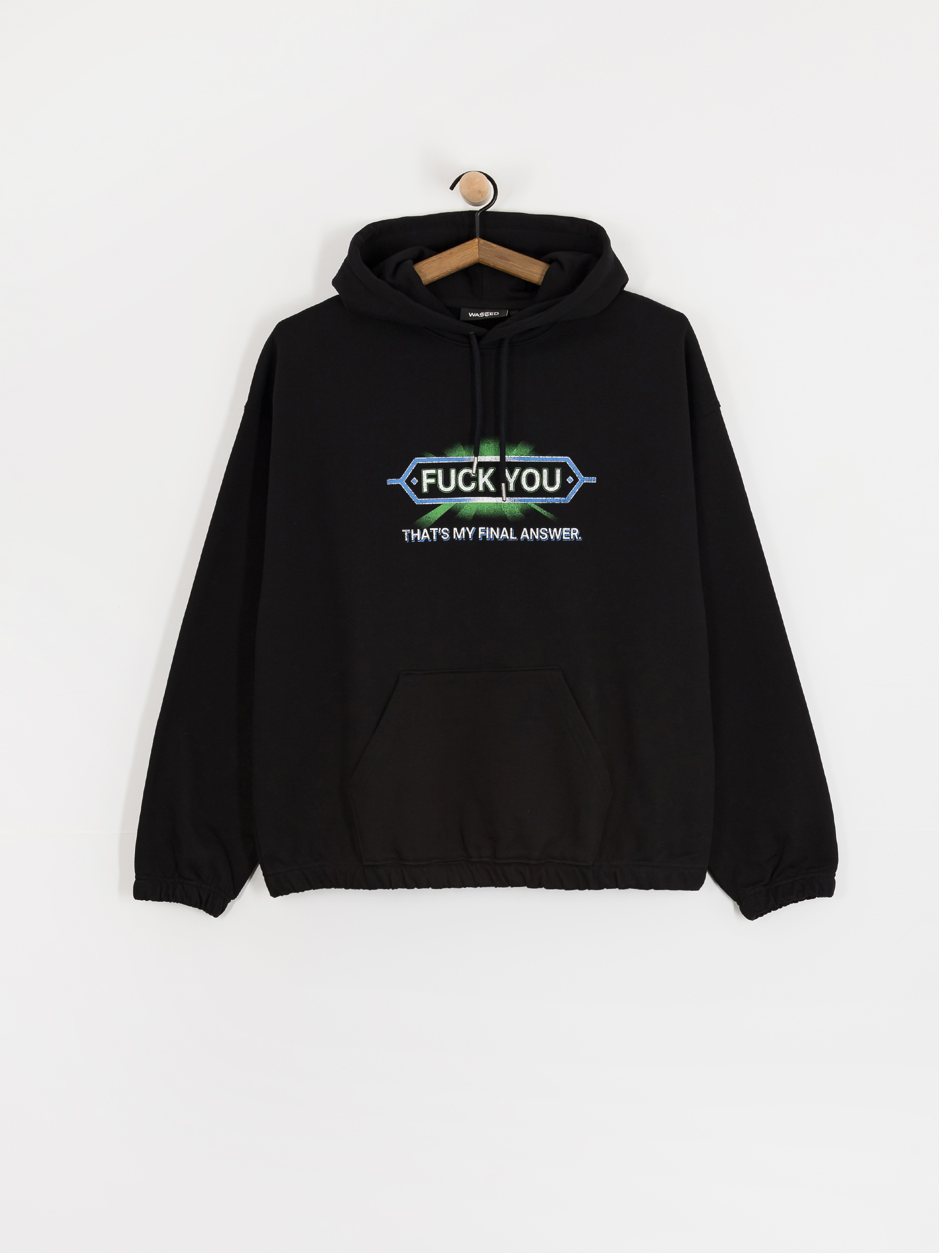 Bluza z kapturem Wasted Paris Answear Boxy HD (black)