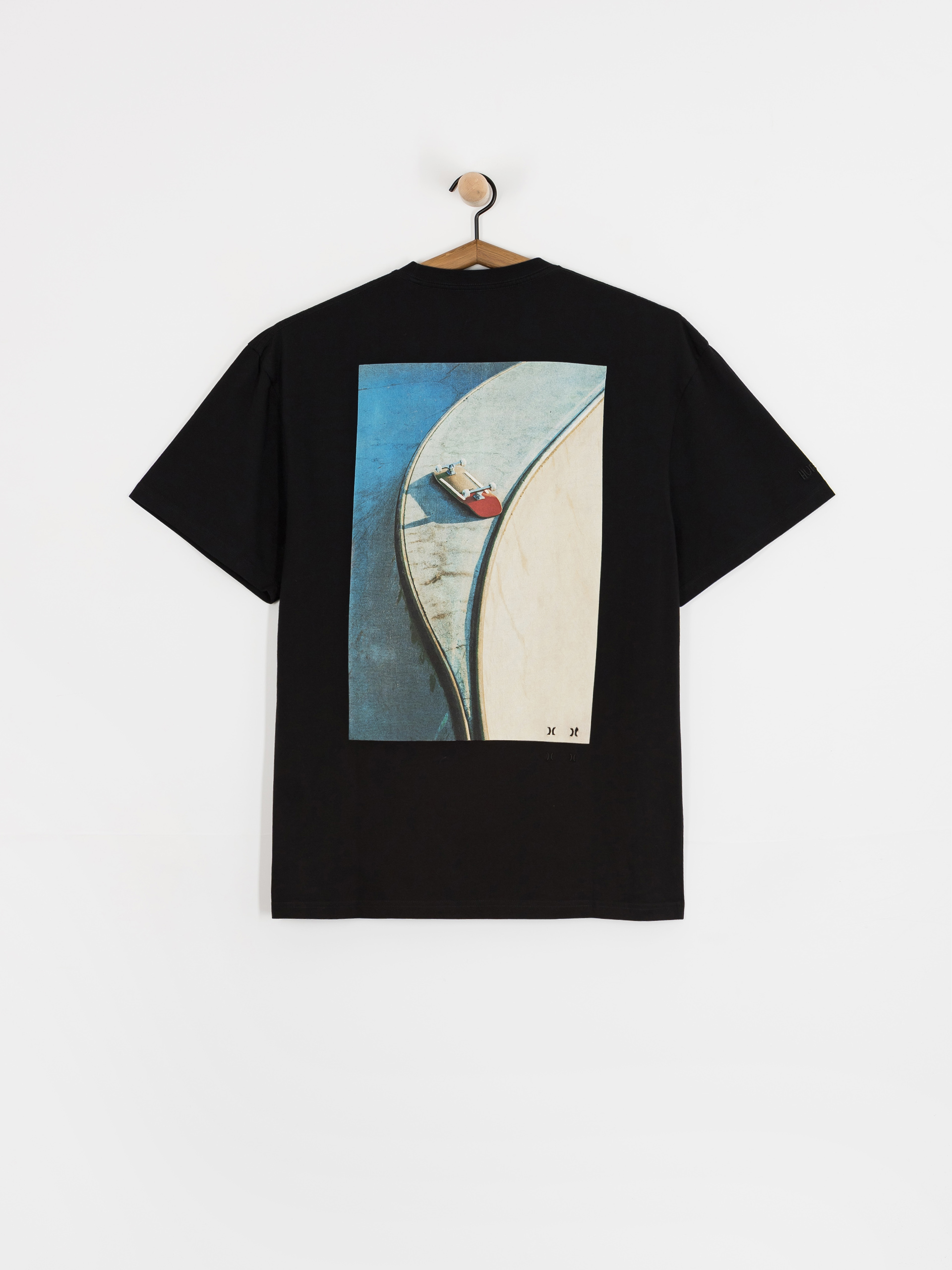 T-shirt Hurley Bcnk8 Washed (black)