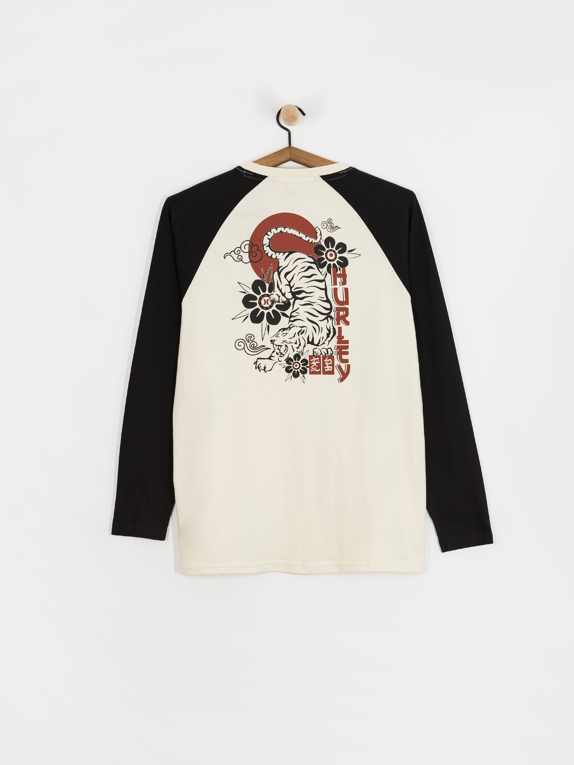 Longsleeve Hurley Tattoo Ranglan (bone)