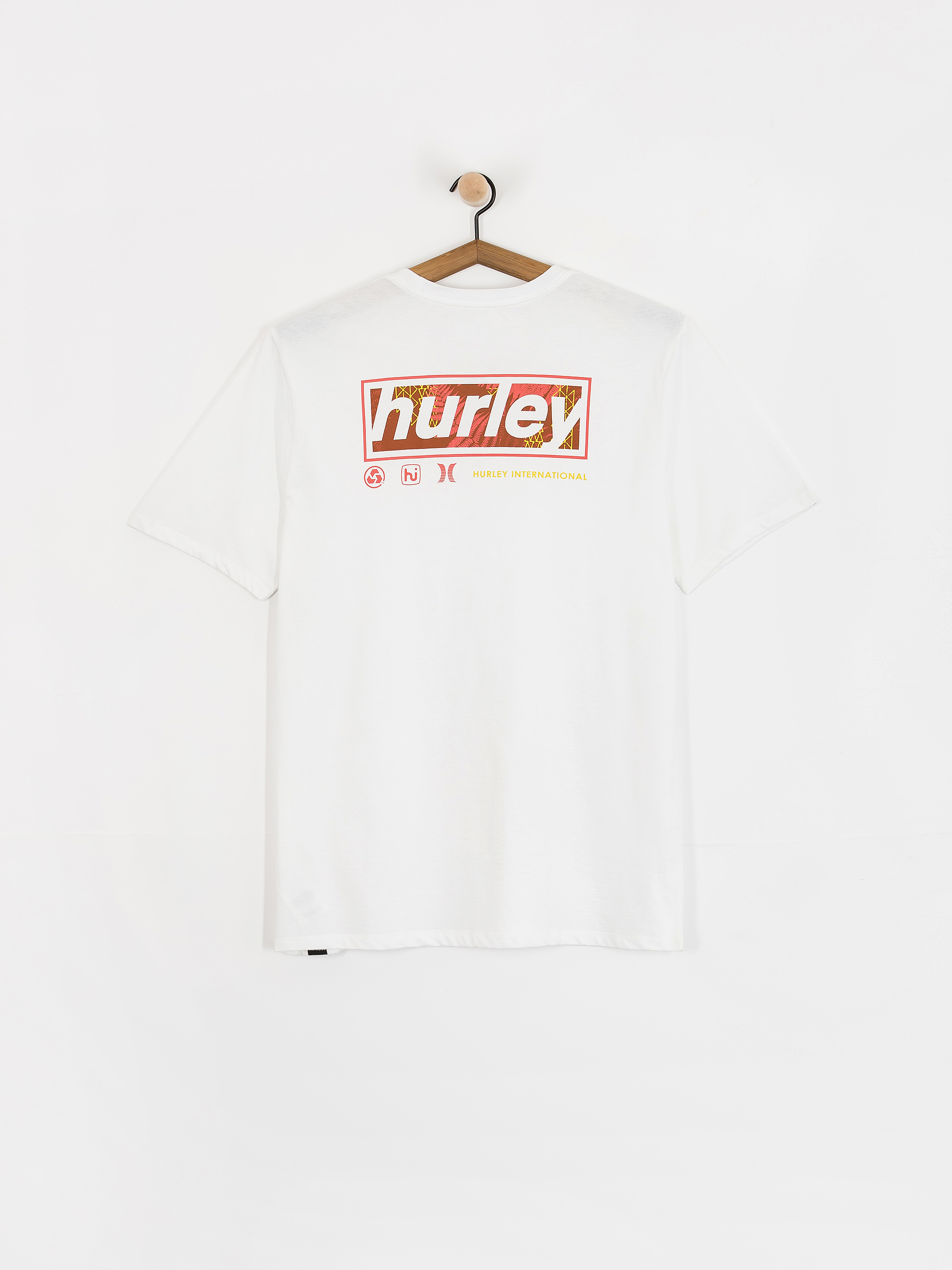 T-shirt Hurley Throwback Fill (white)