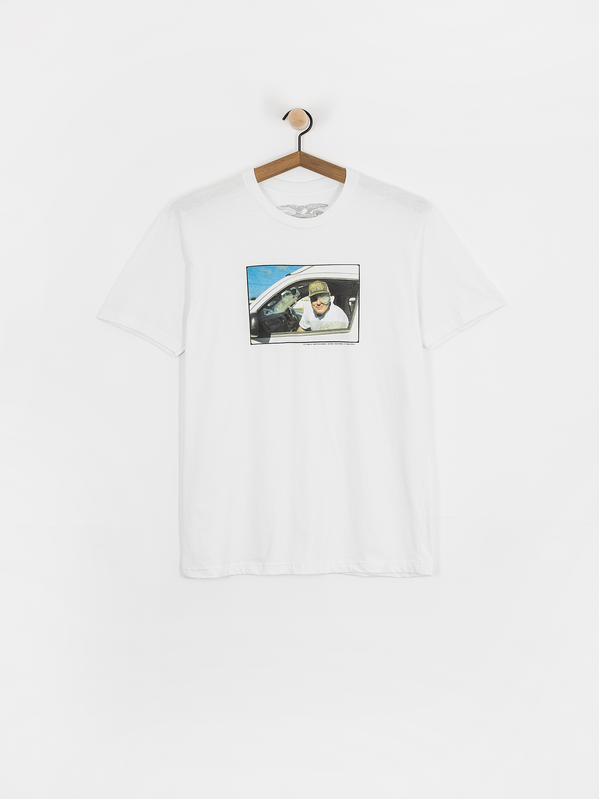T-shirt Antihero Grosso (white w/photo print)