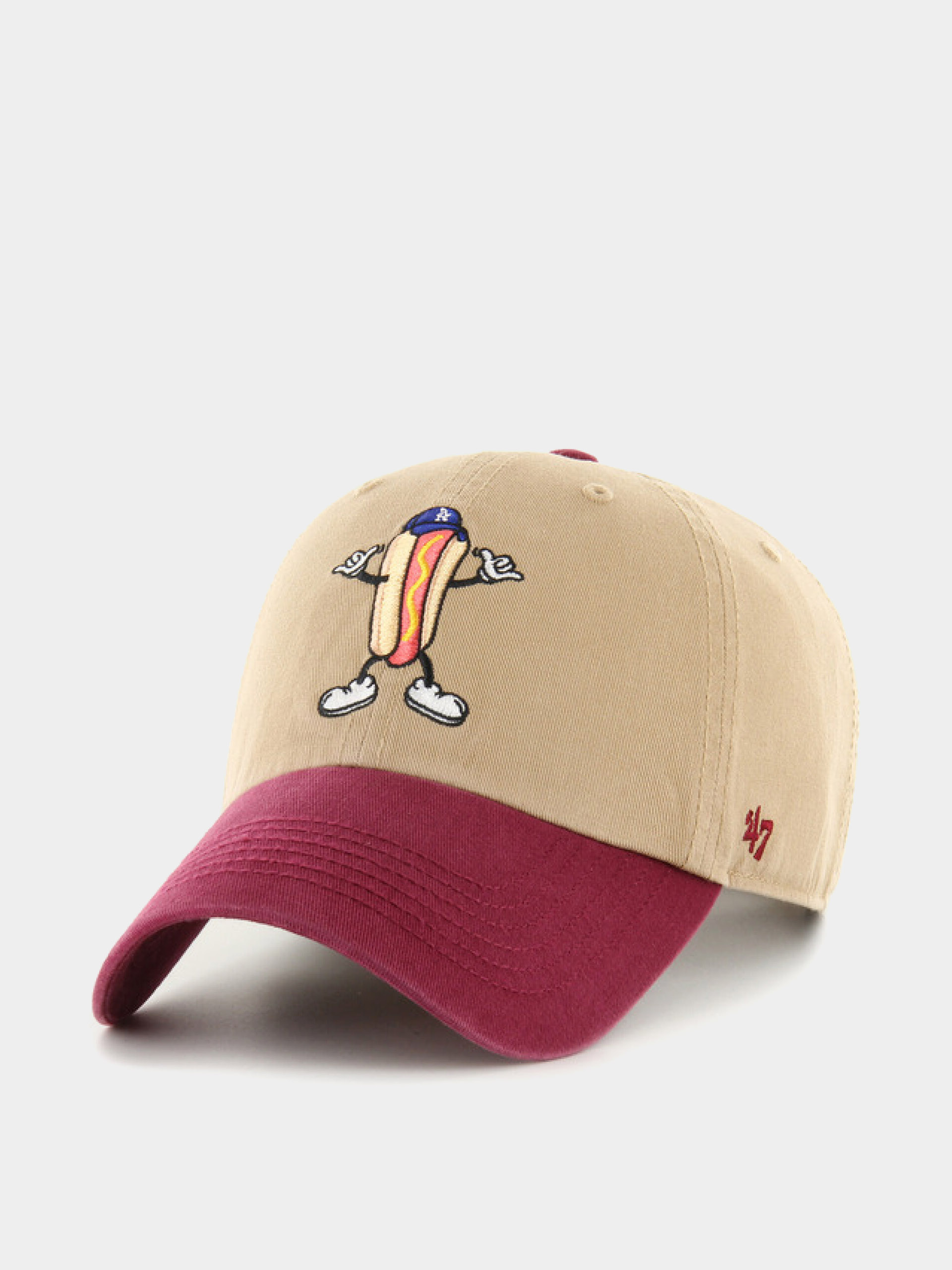 Czapka z daszkiem 47 Brand MLB Los Angeles Dodgers Khaki Cartoon Icon (khaki)