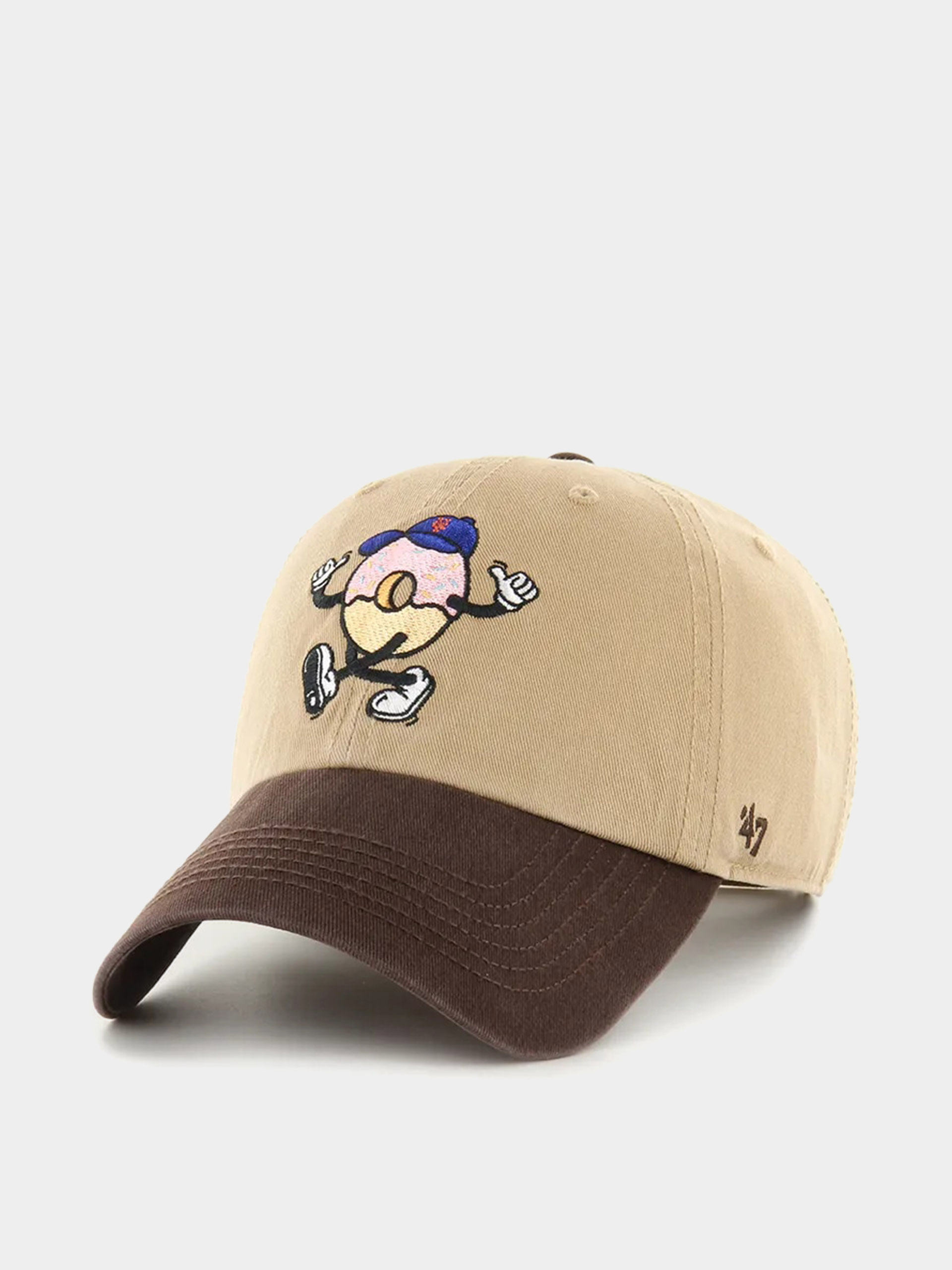 Czapka z daszkiem 47 Brand MLB New York Mets Khaki Cartoon Icon (khaki)