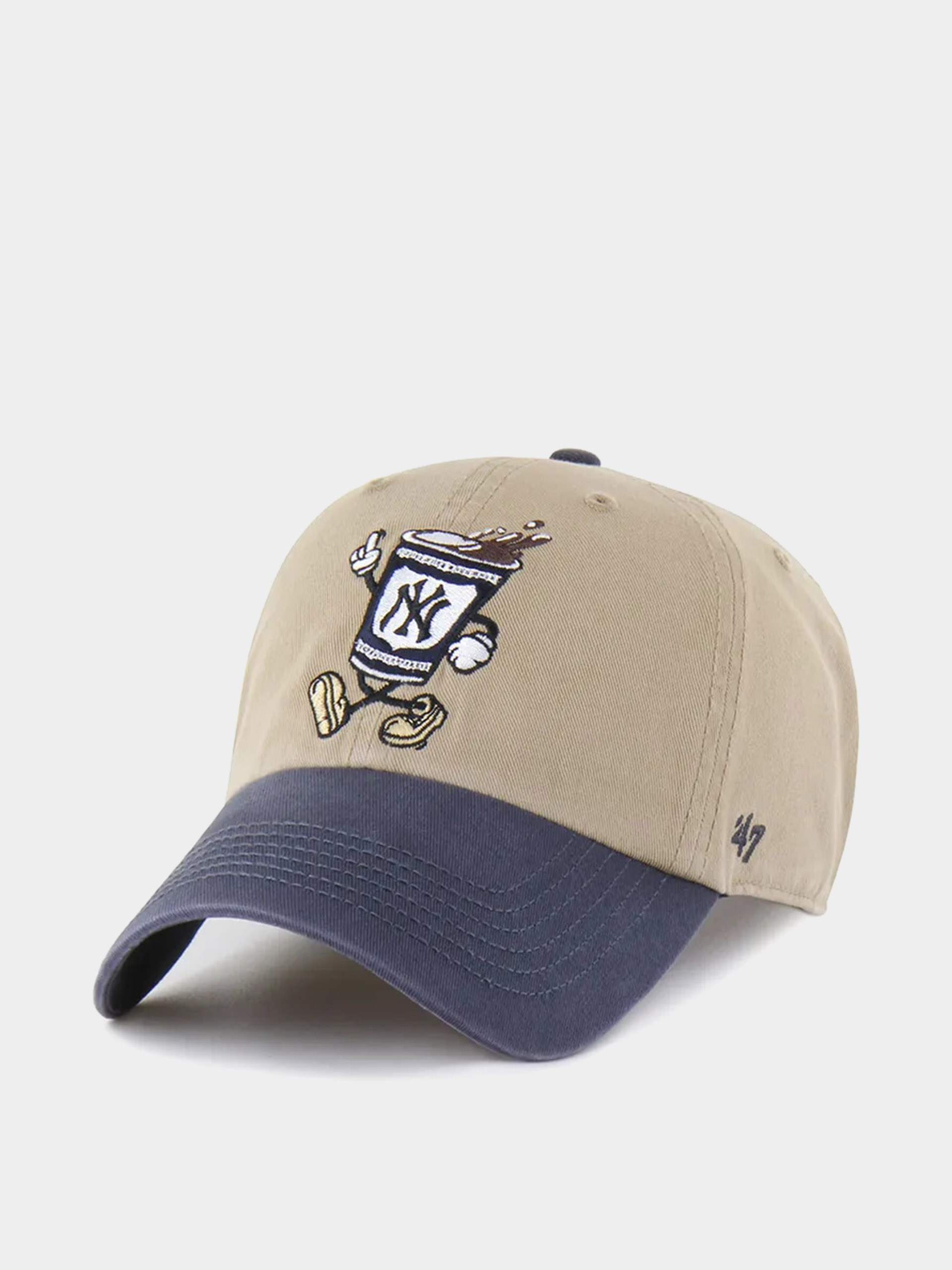 Czapka z daszkiem 47 Brand MLB New York Yankees Cartoon Icon (khaki)