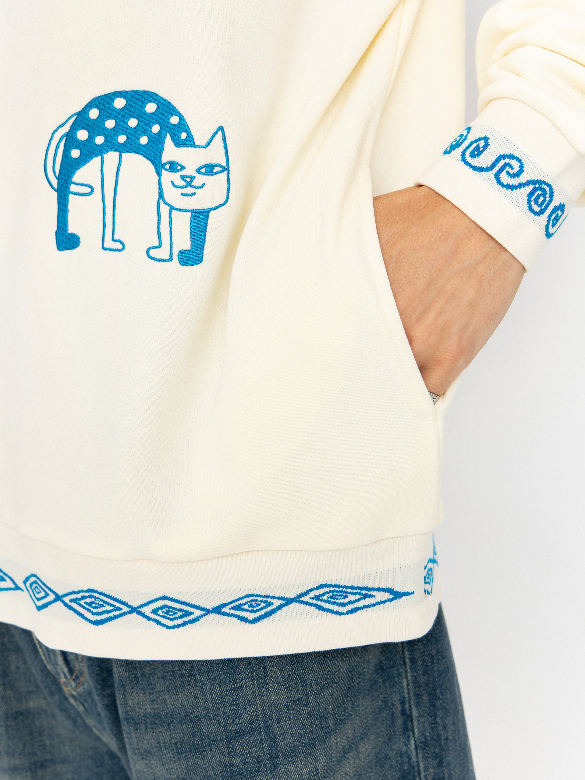 Bluza z kapturem RipNDip Blonded HD (off white)