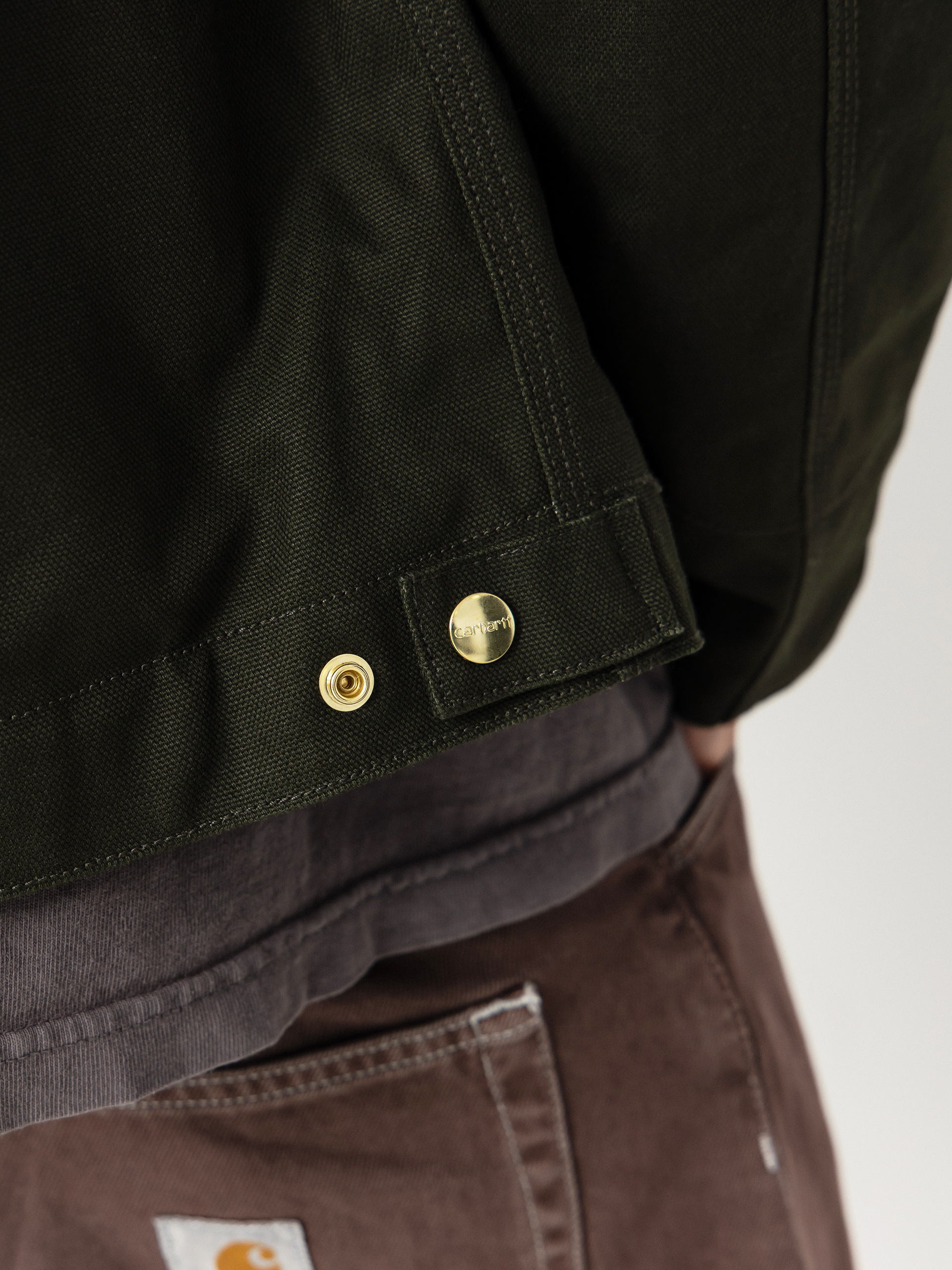 Kurtka Carhartt WIP Detroit (olive/black/rigid)