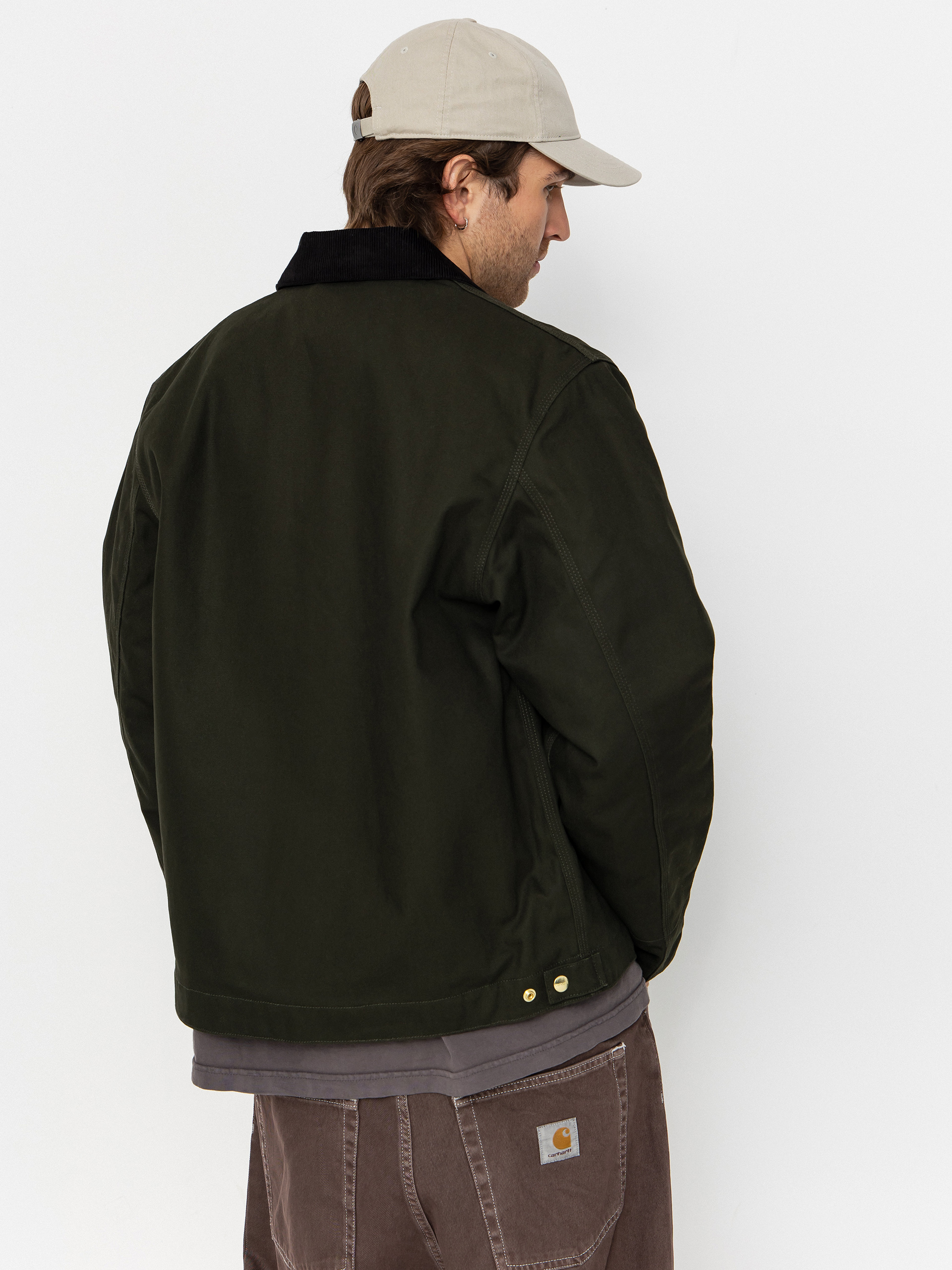 Kurtka Carhartt WIP Detroit (olive/black/rigid)
