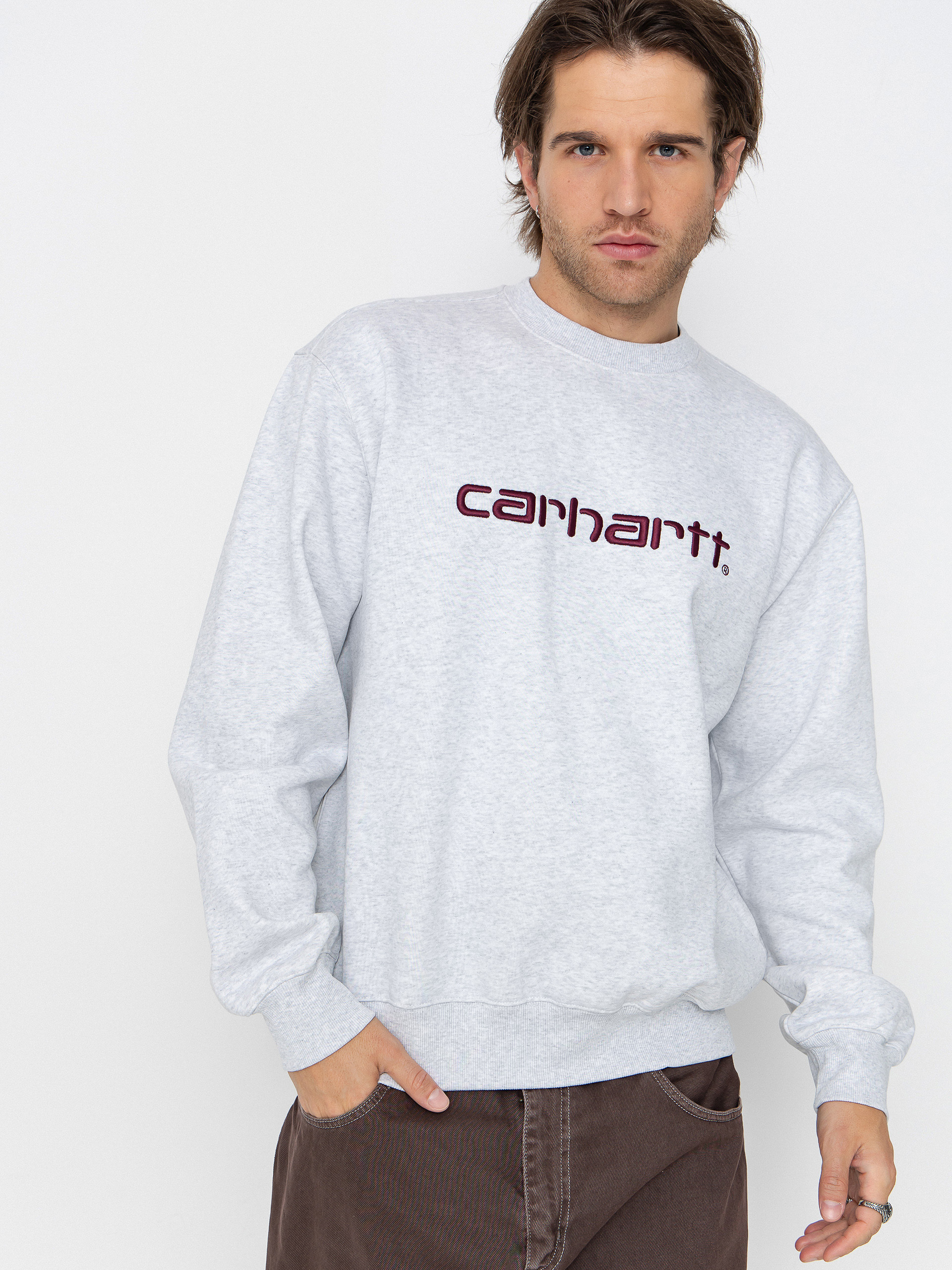 Bluza Carhartt WIP Carhartt (ash heather/rondo)