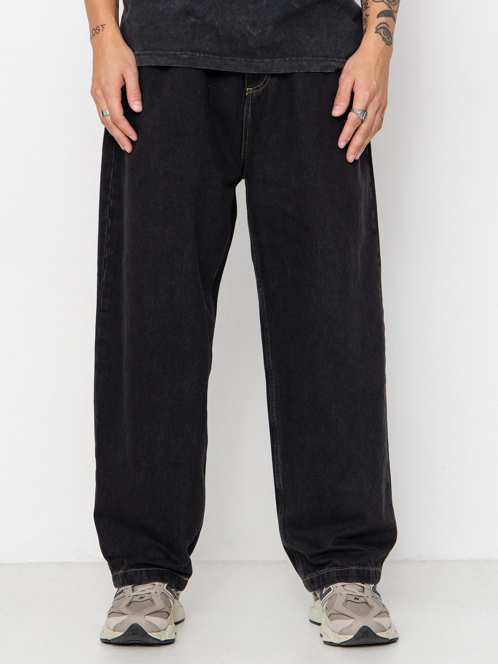 Spodnie Carhartt WIP Brandon (black/stone washed)