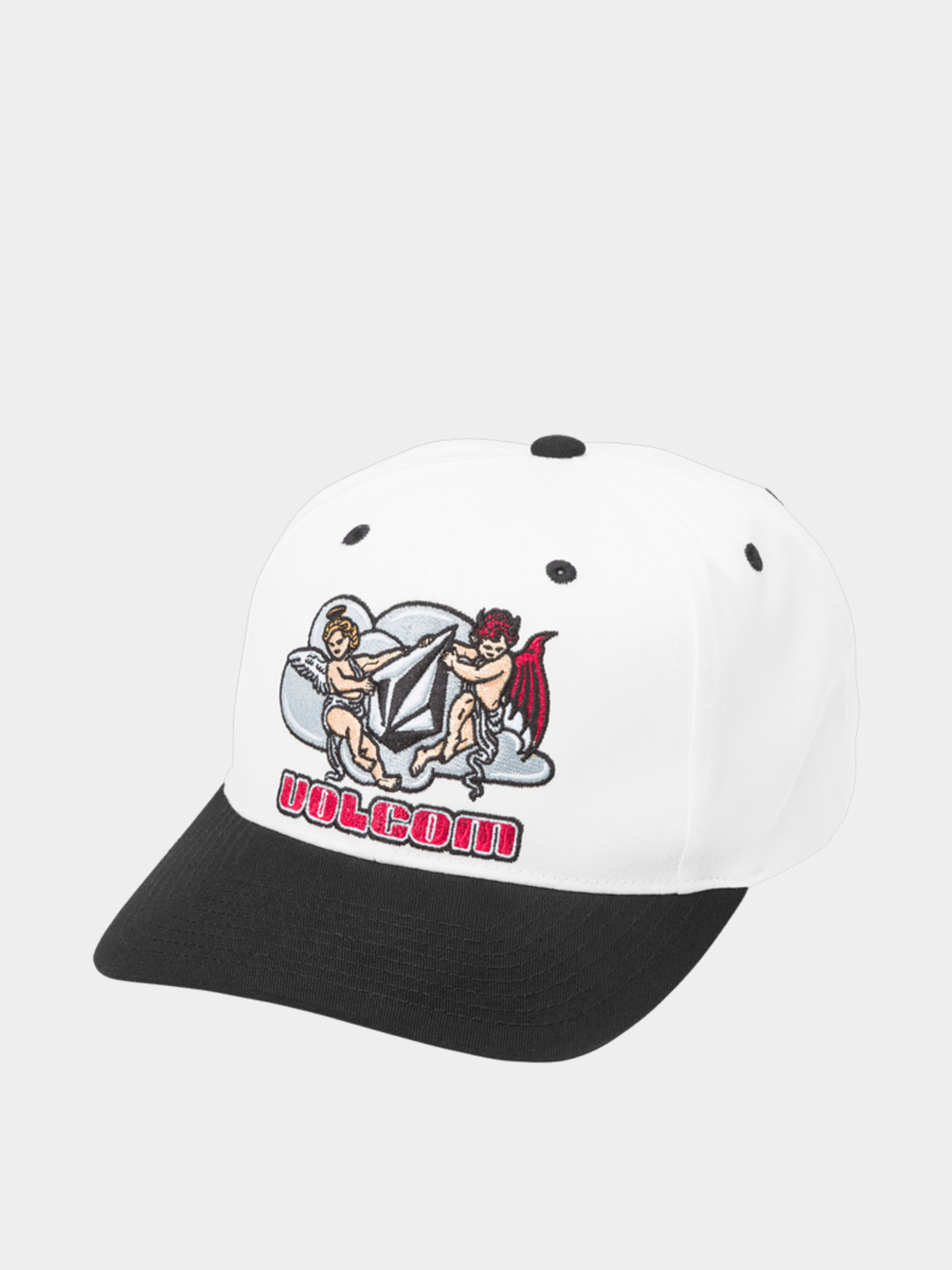 Czapka z daszkiem Volcom Good And Evil (off white)