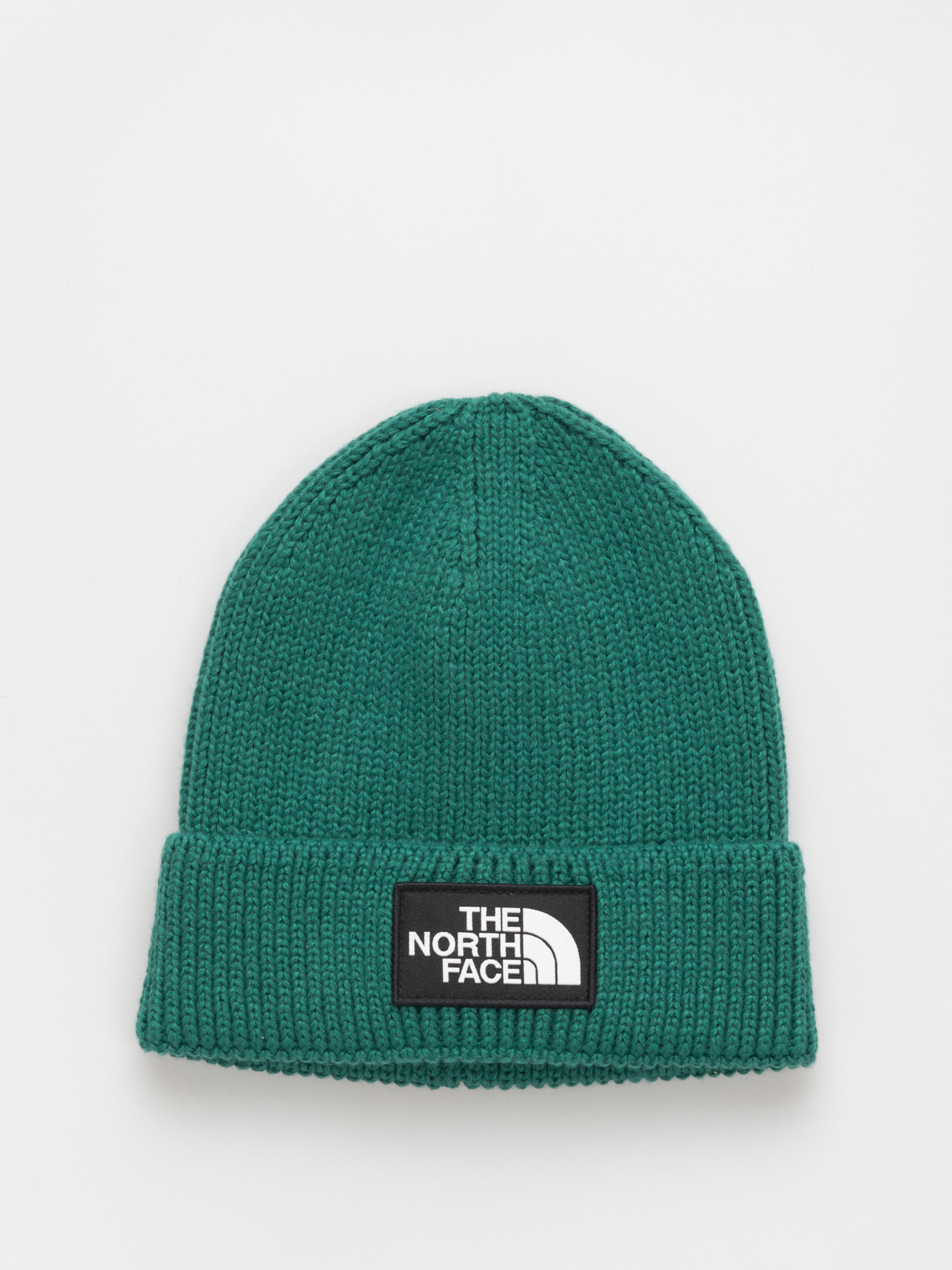 Czapka zimowa The North Face Tnf Logo Box Cuffed (evergreen)