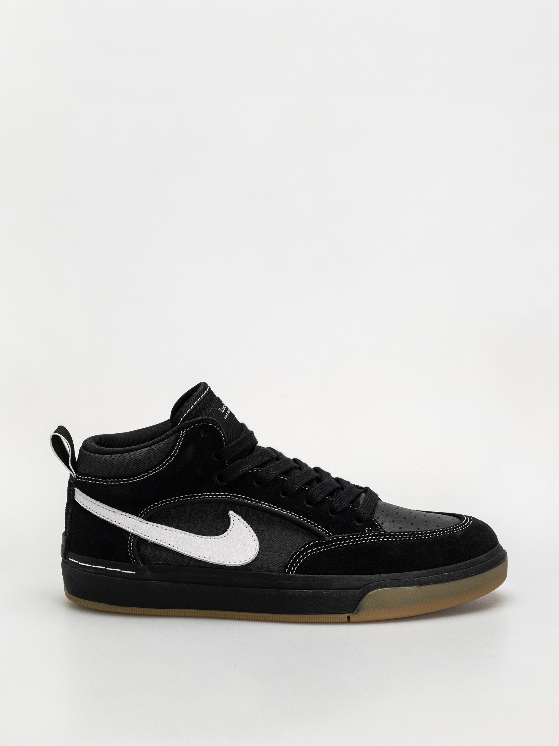 Buty Nike SB React Leo (black/white black gum light brown)