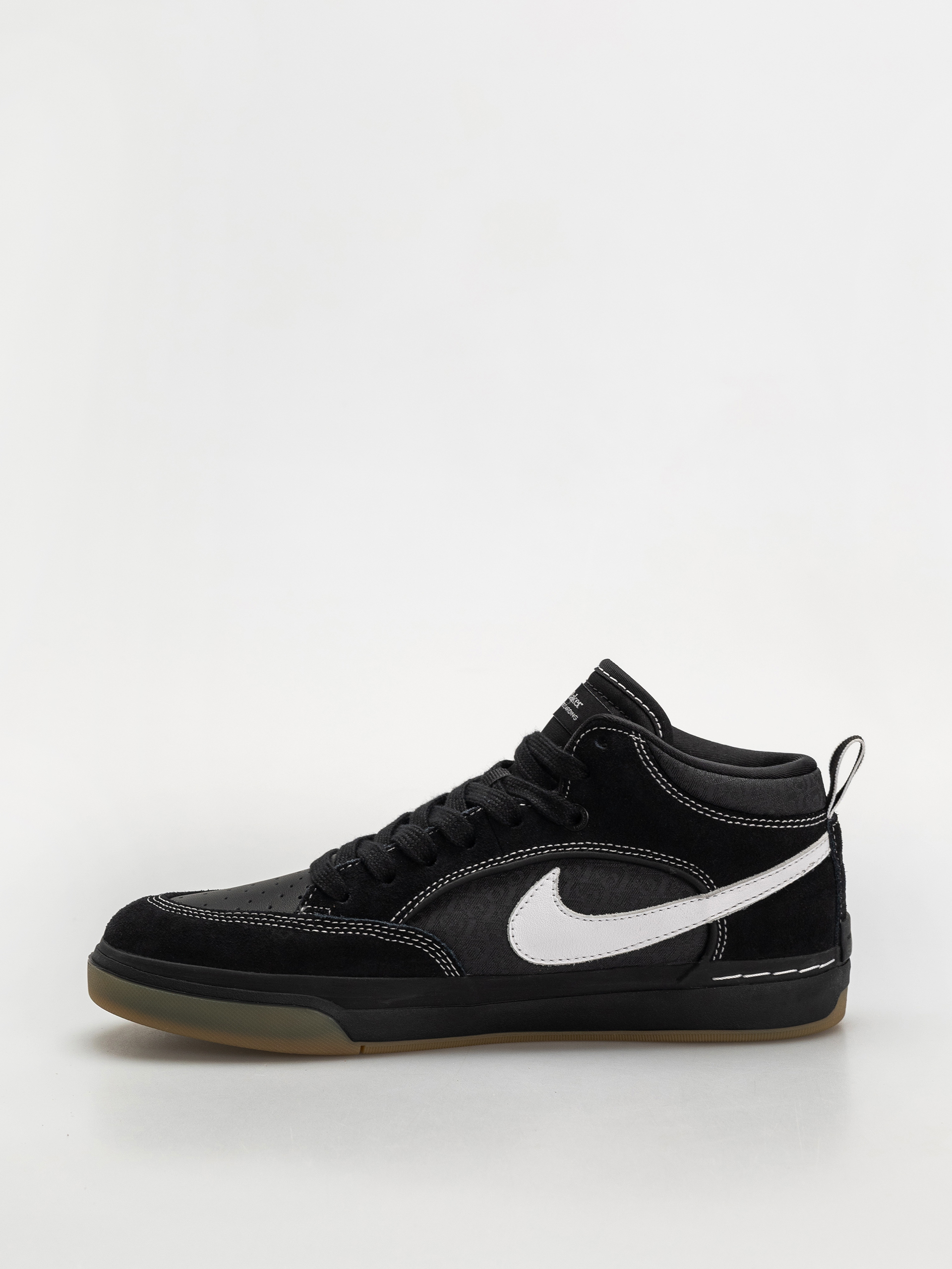 Buty Nike SB React Leo (black/white black gum light brown)