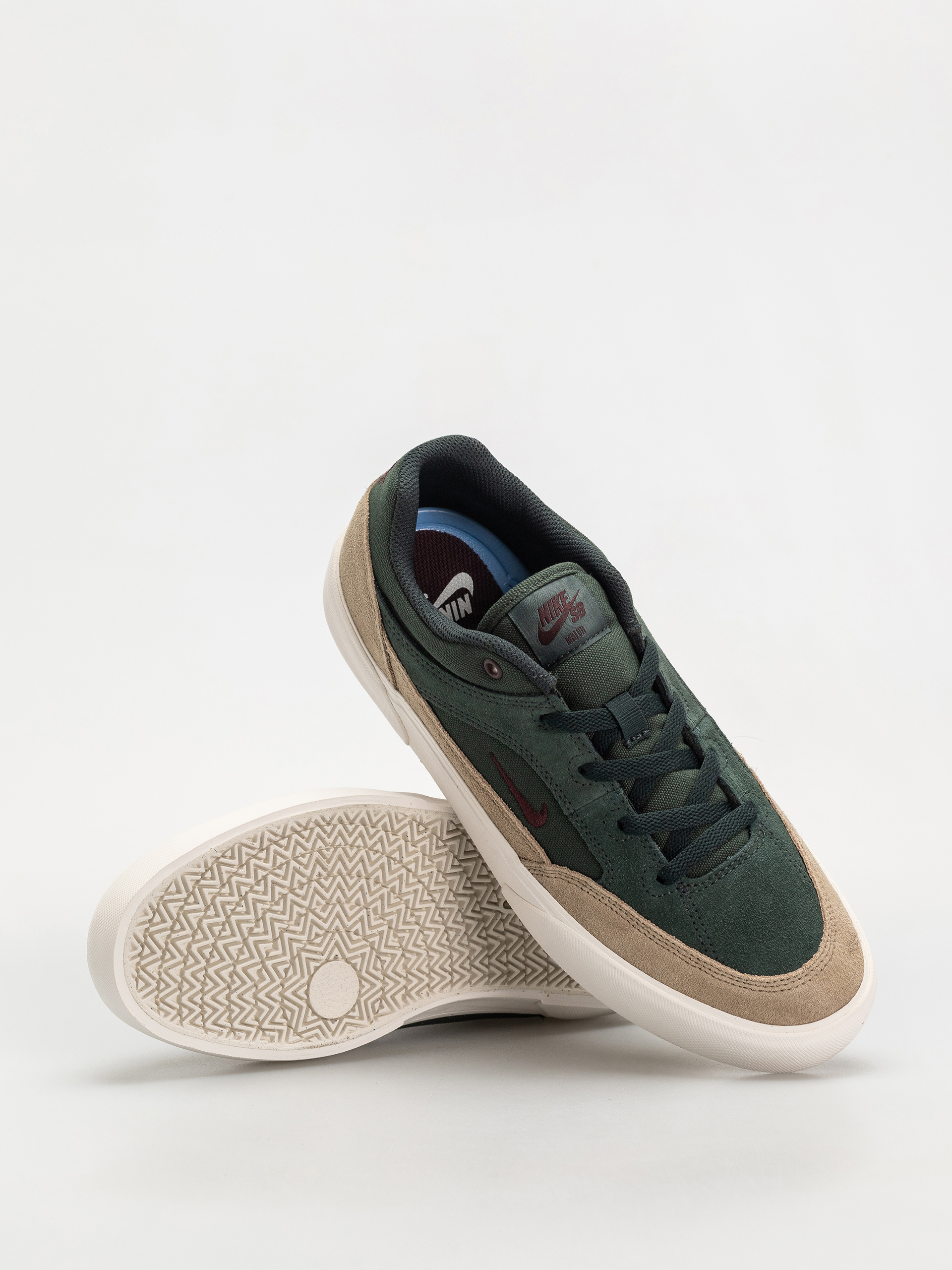 Buty Nike SB Malor (seaweed/burgundy crush khaki phantom)