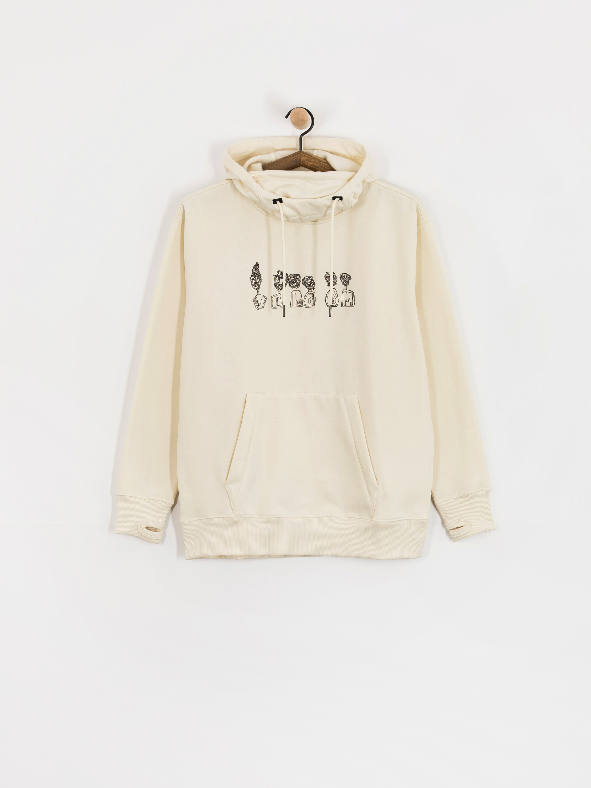 Bluza aktywna Volcom Riding Hydro HD Wmn (bone)