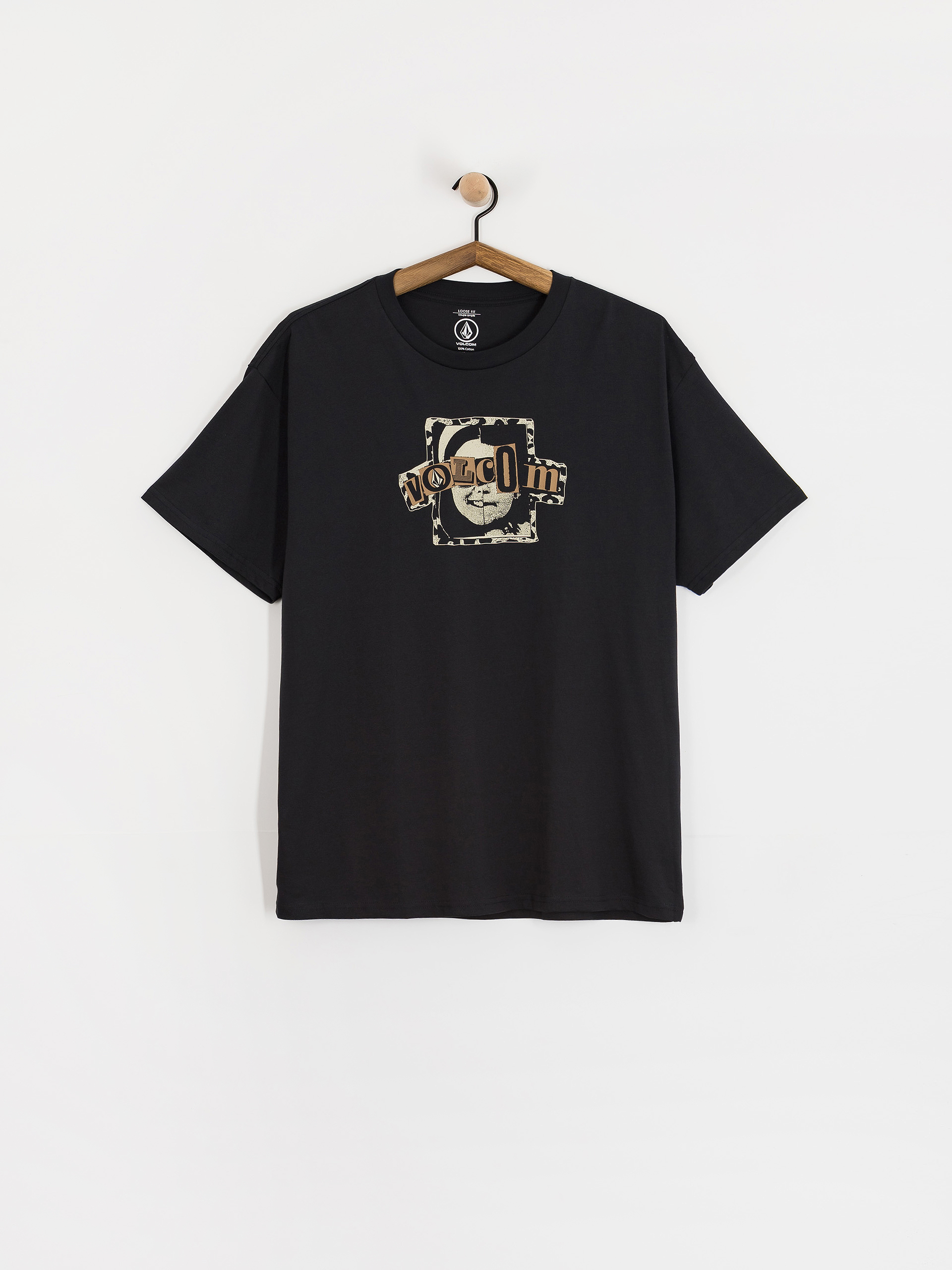 T-shirt Volcom Sneer (antique black)
