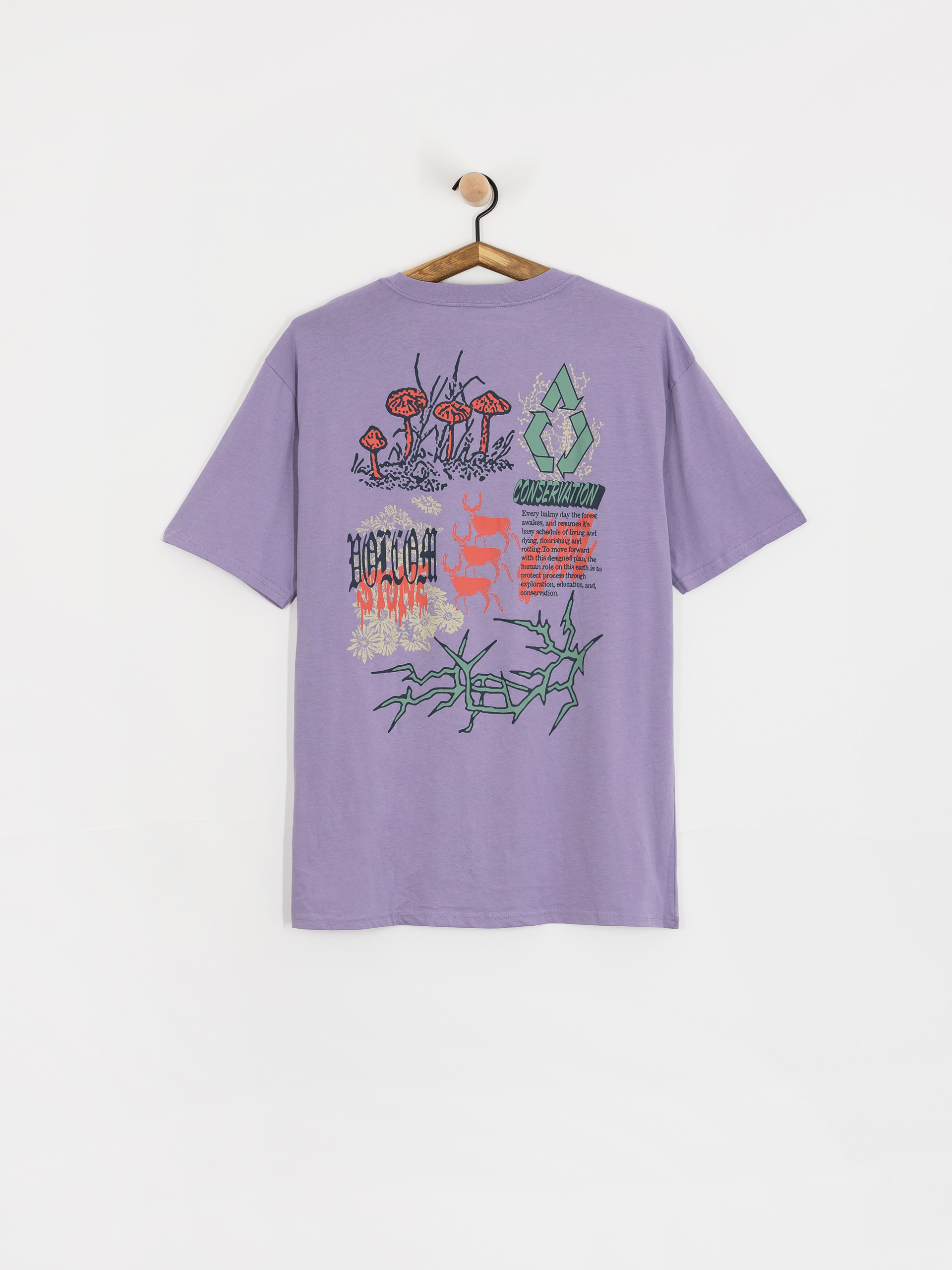 T-shirt Volcom Stone Matter (purple ash)