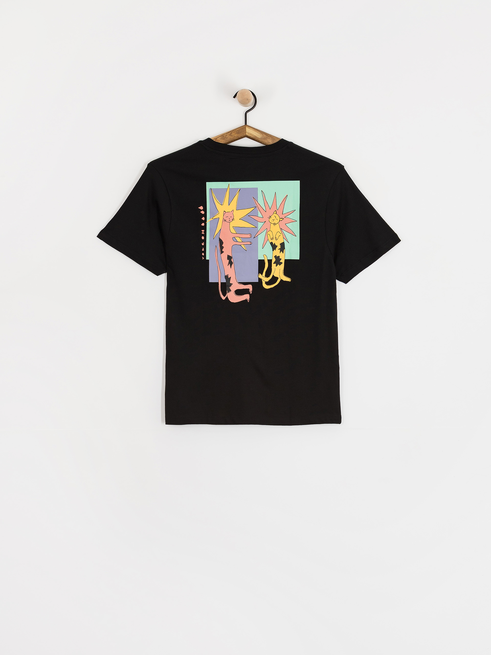 T-shirt Volcom Radical Daze Up Wmn (black)