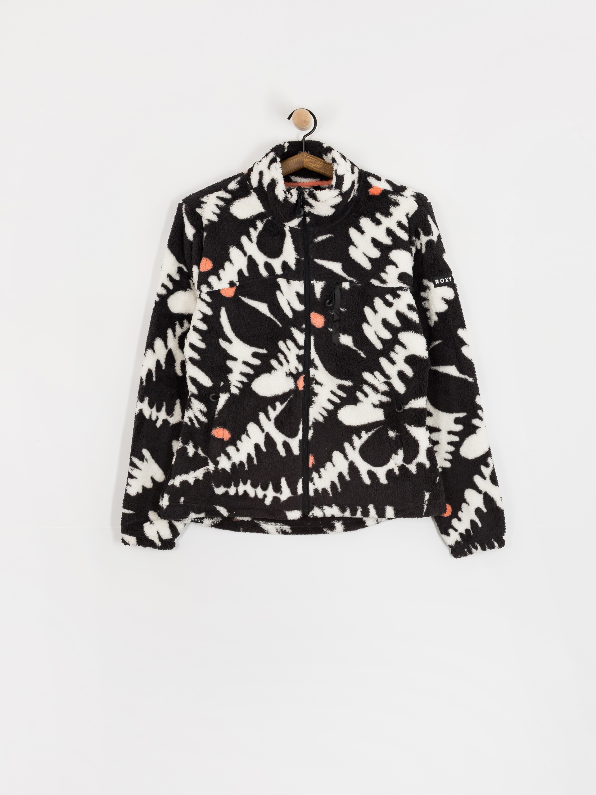 Damski Polar Roxy Alabama Full Zip Printed (anthracite roxy pro)