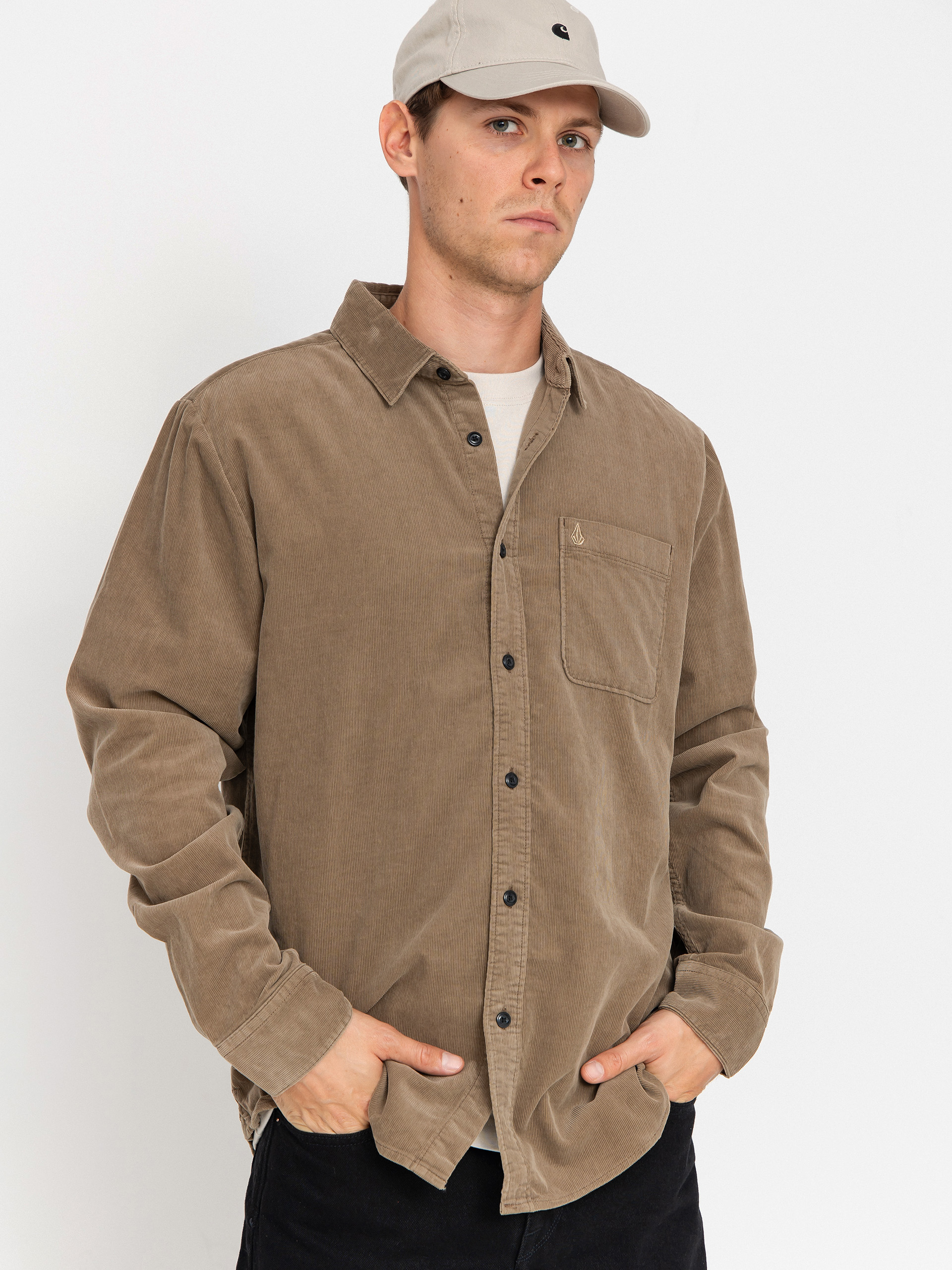 Koszula Volcom Zander (teak)