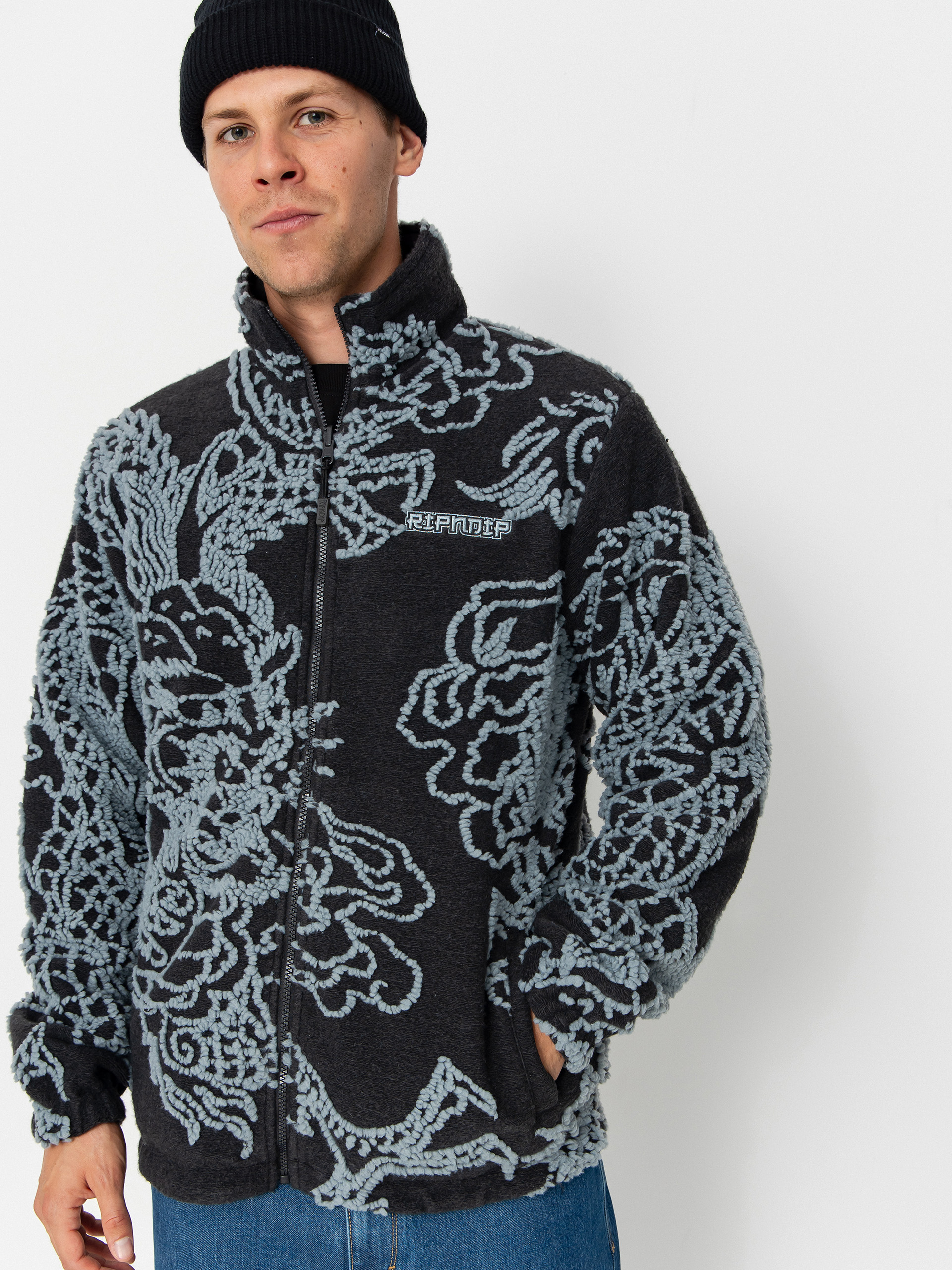 Kurtka RipNDip Haku Reversible (black/charcoal)