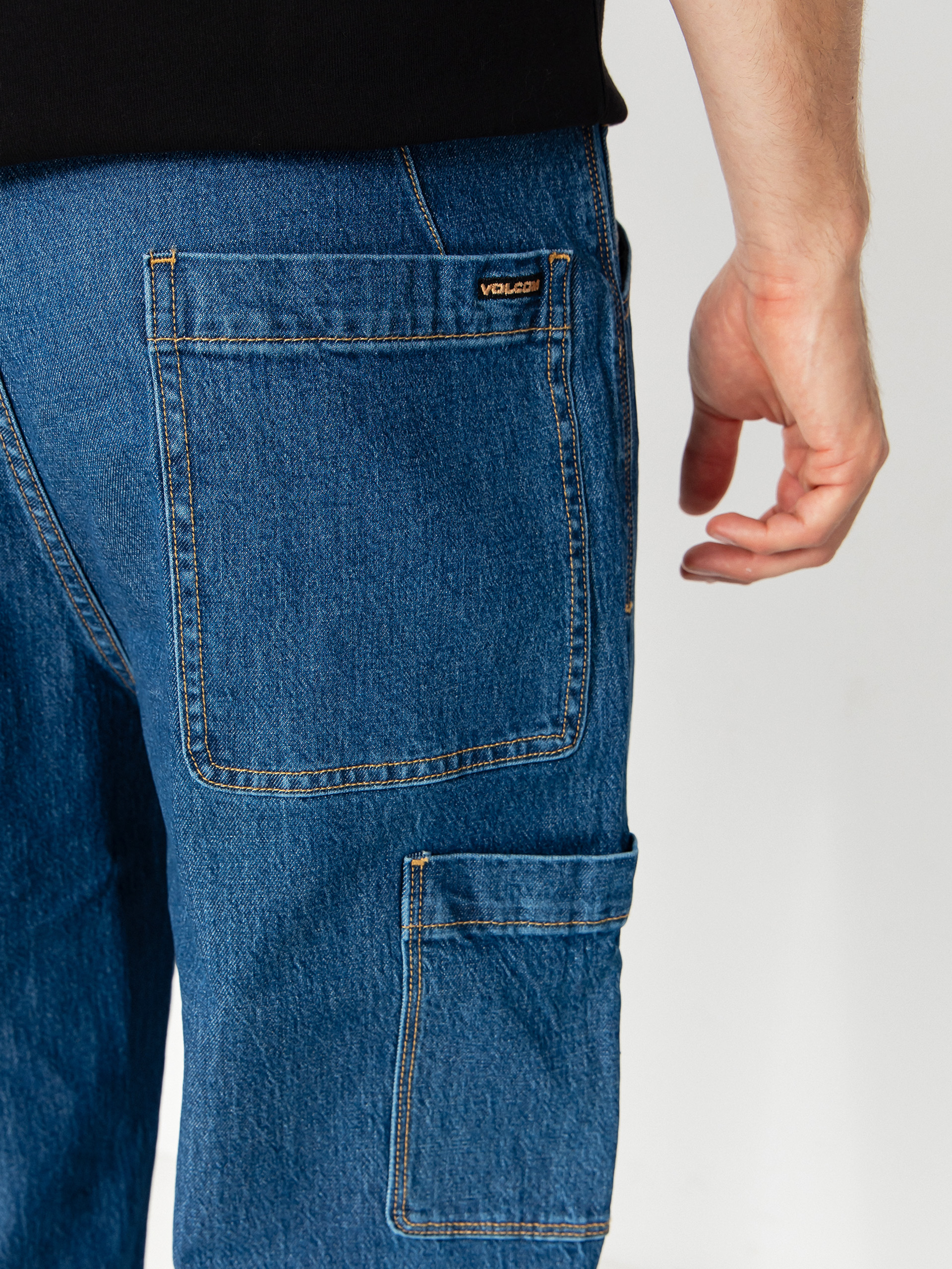 Spodnie Volcom Kraftsman II Denim (bold blue)