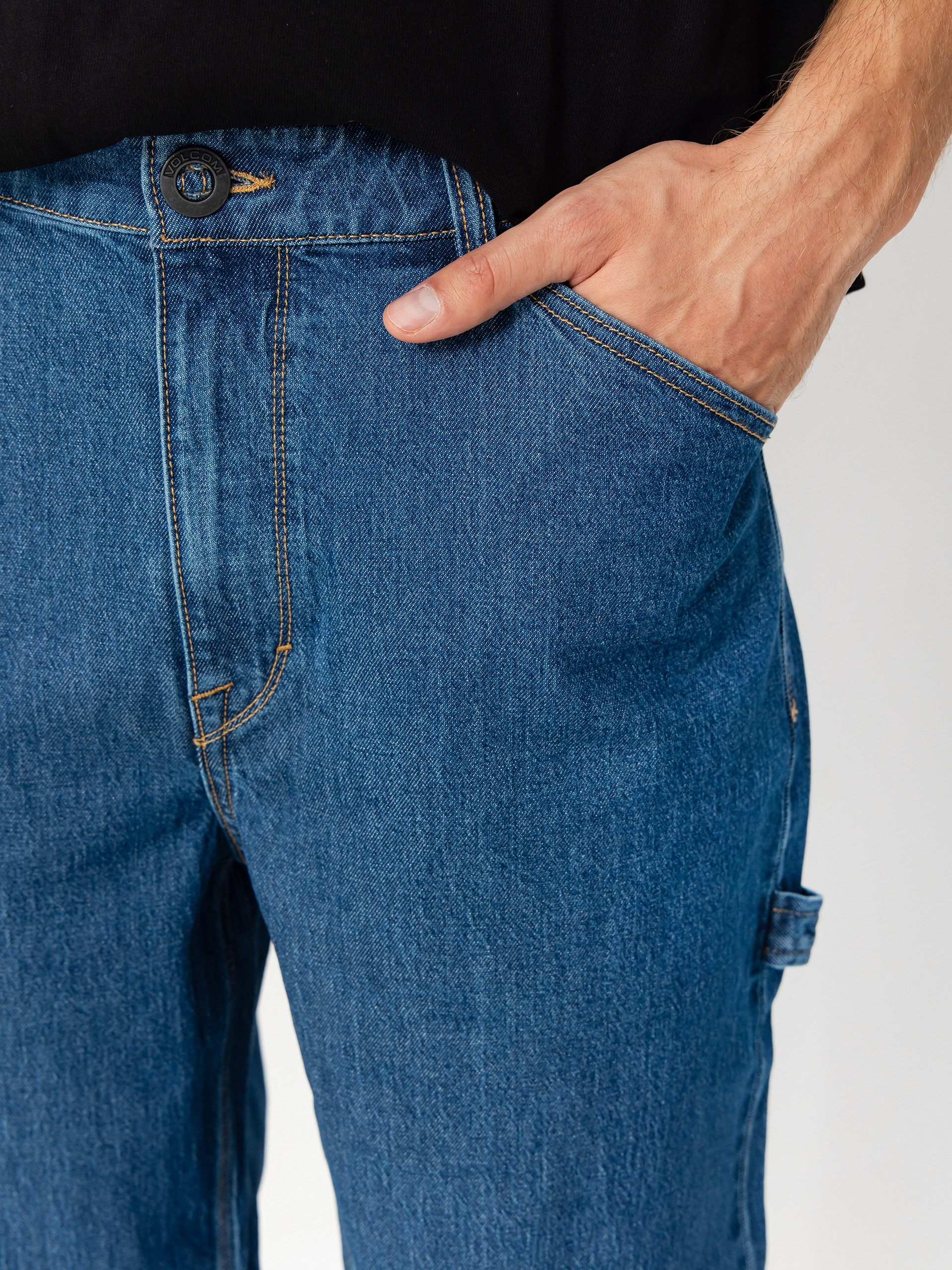 Spodnie Volcom Kraftsman II Denim (bold blue)