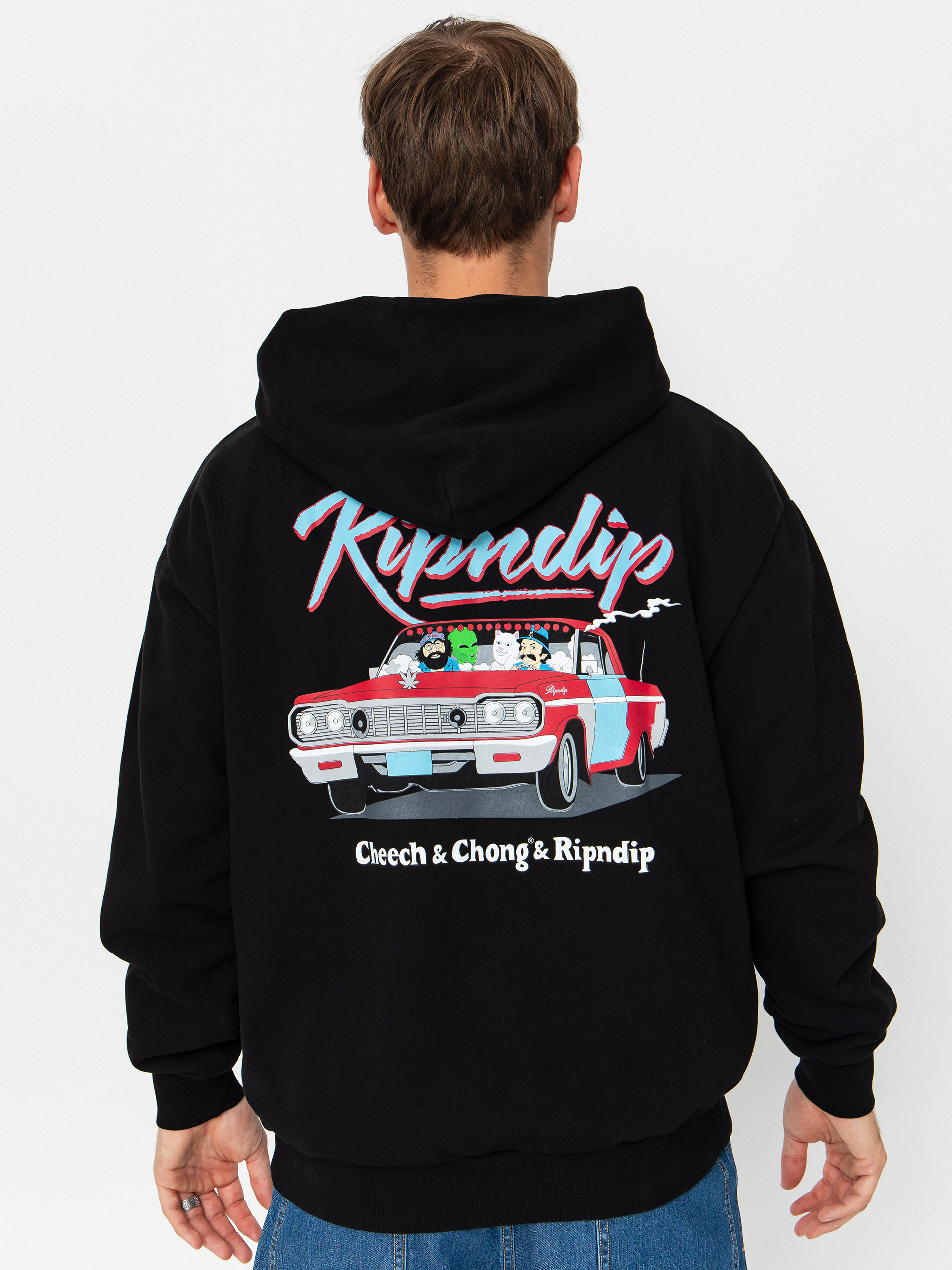 Bluza z kapturem RipNDip Riders HD (black)