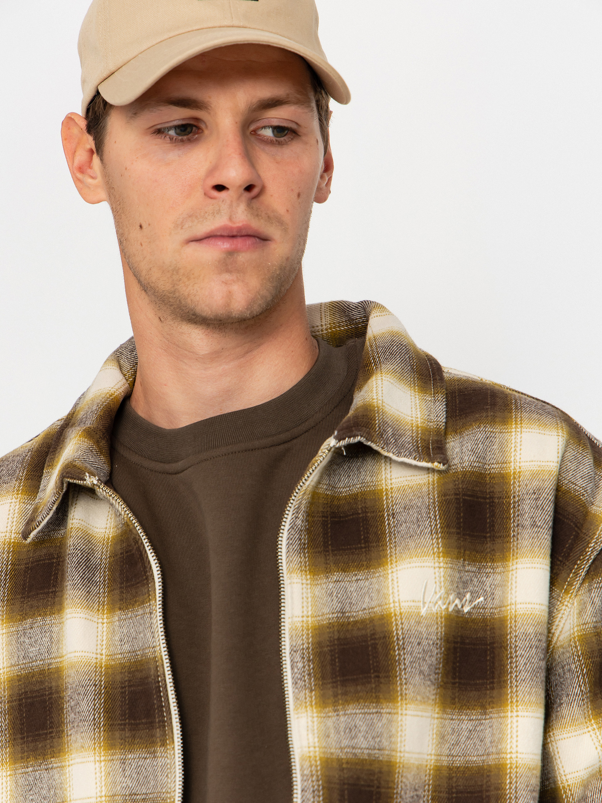 Koszula Vans Crestmont Plaid Shacket (oatmeal)