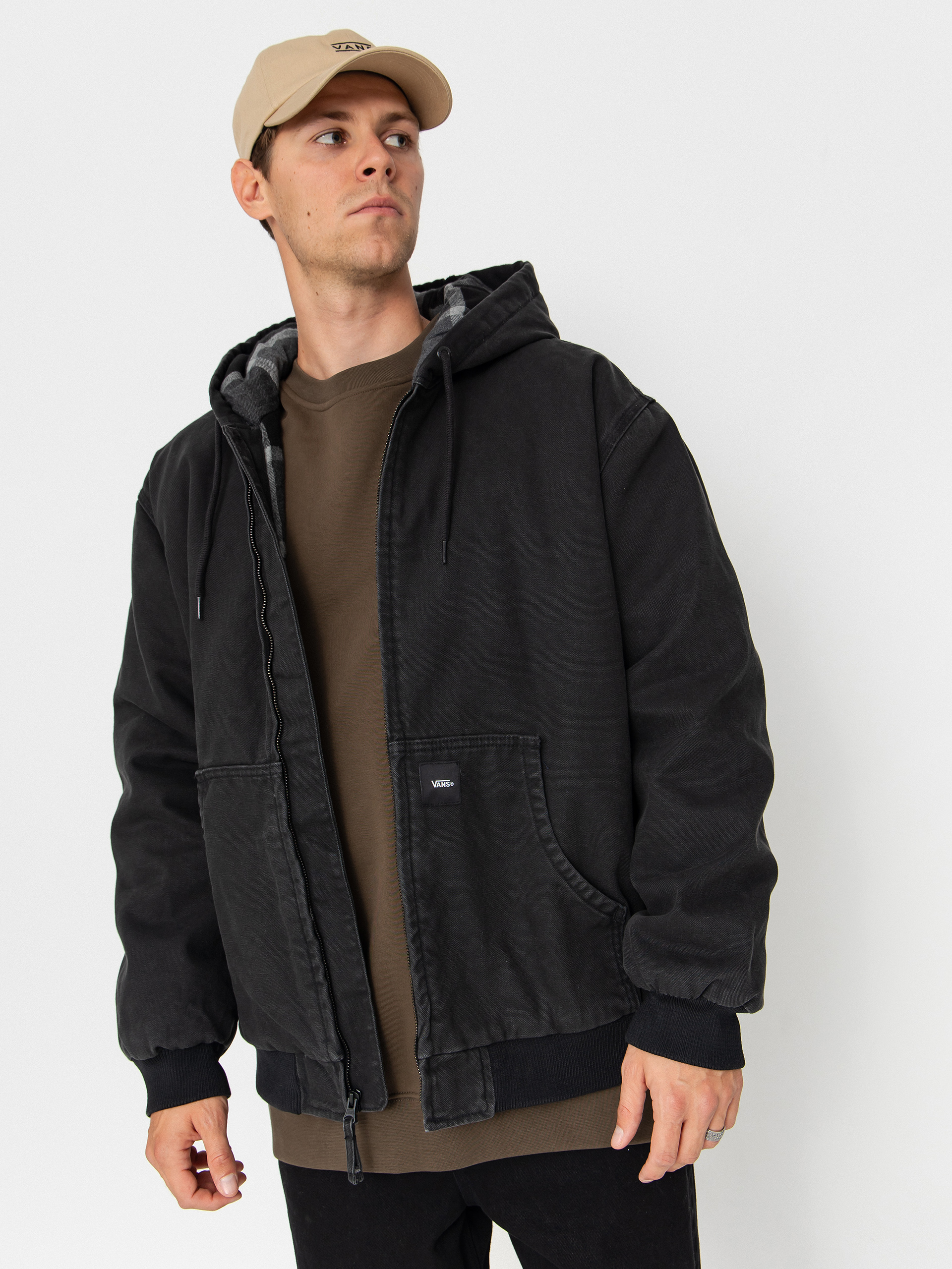Kurtka Vans Workwear Canvas Full Zip (black)