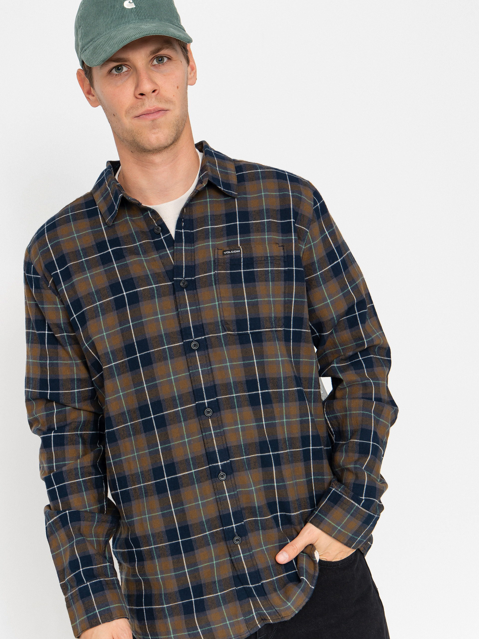 Koszula Volcom Caden Plaid (navy)