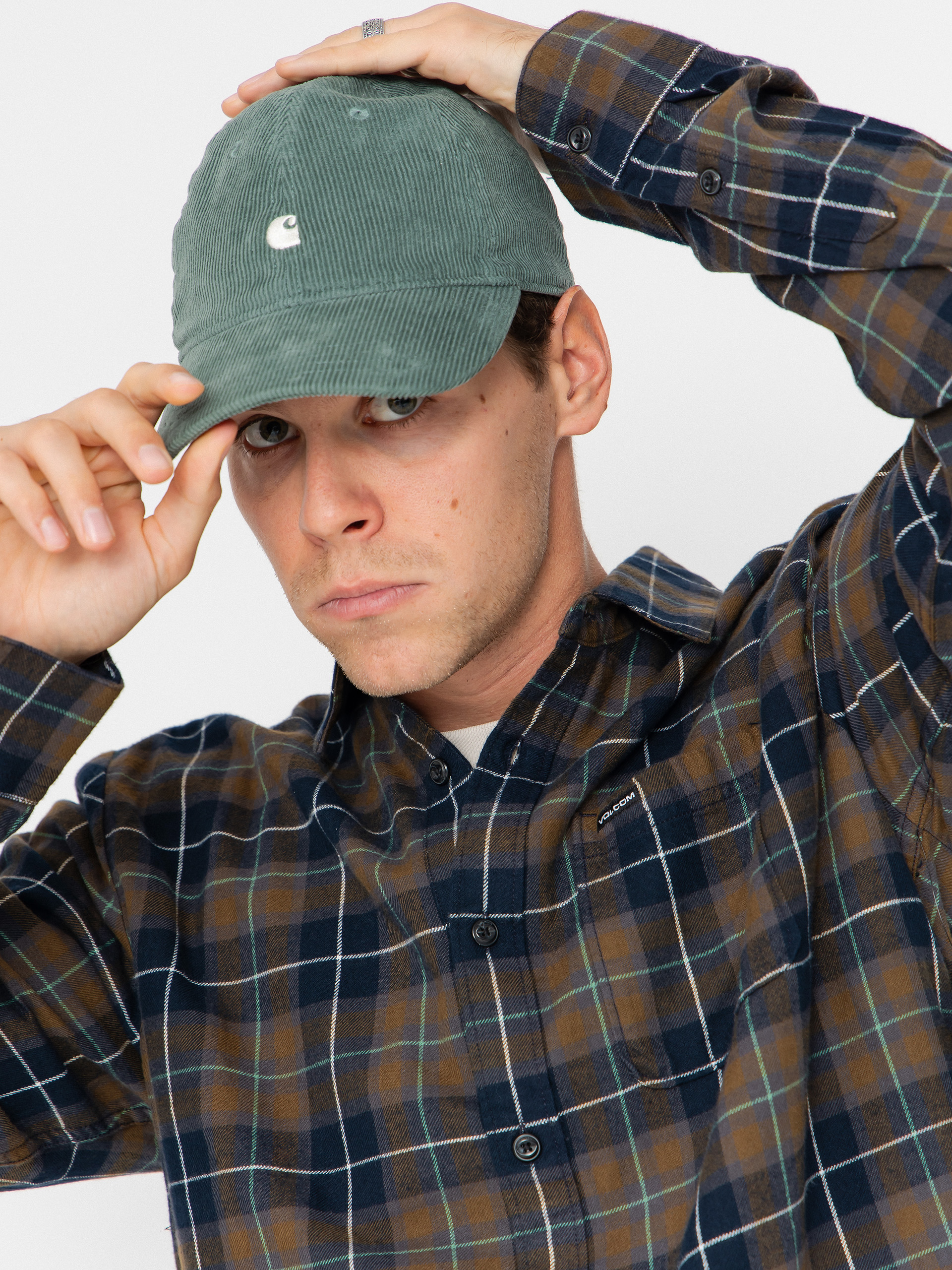 Koszula Volcom Caden Plaid (navy)