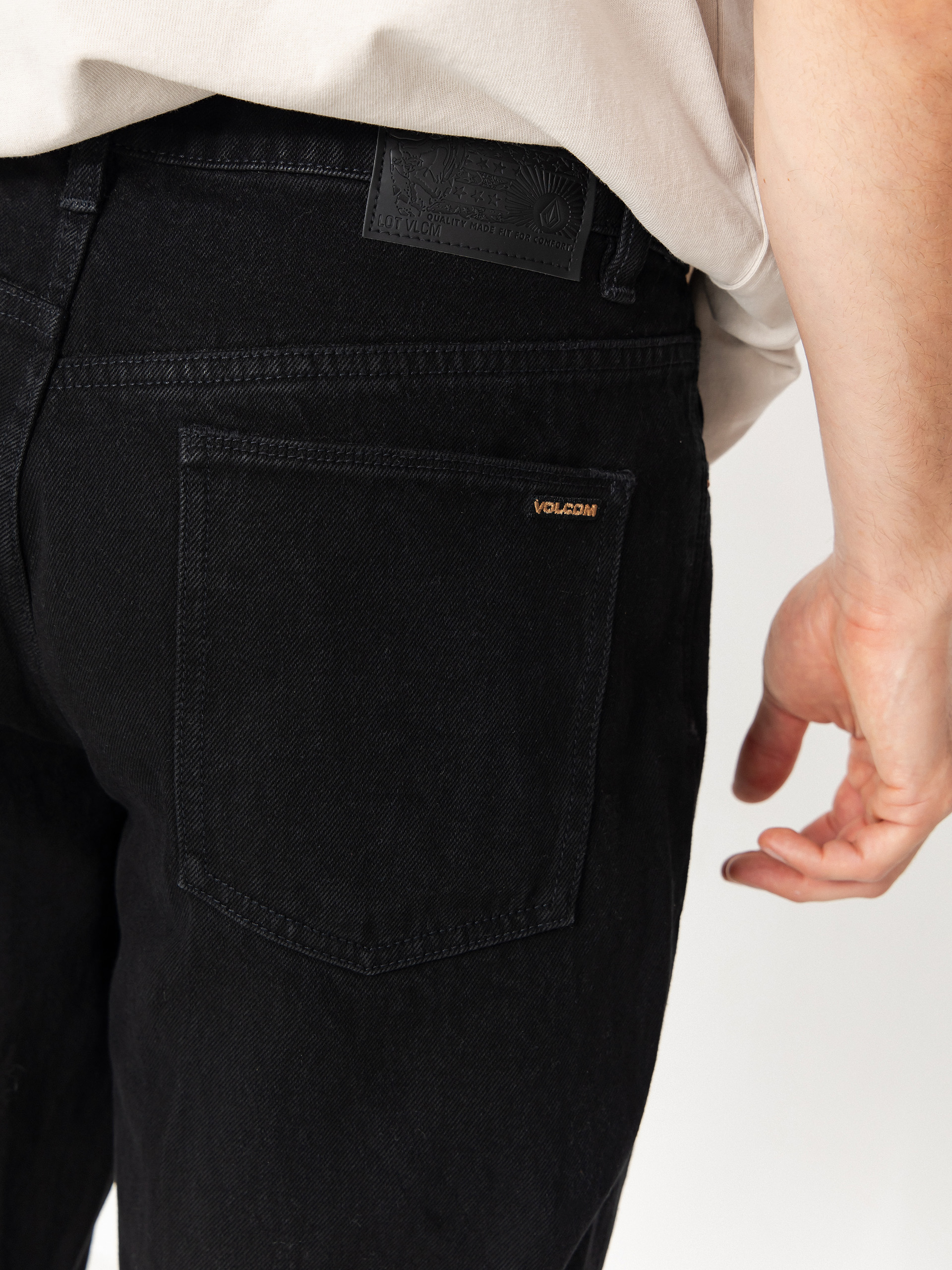 Spodnie Volcom Fivedown Denim (black)